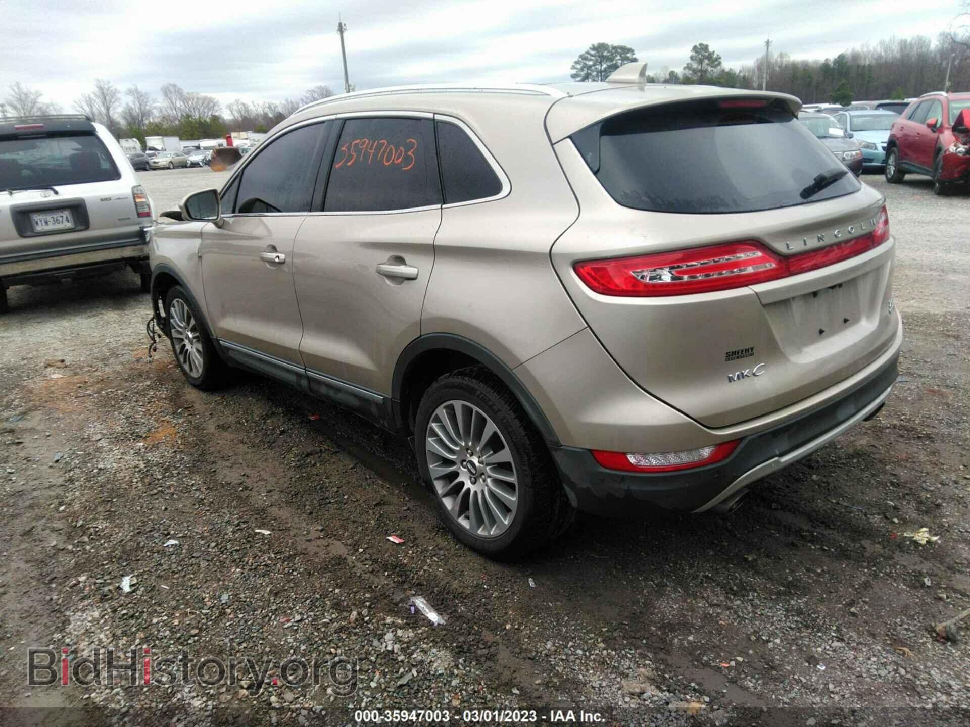 2015 LINCOLN MKC - VIN: 5LMCJ1A90FUJ45224 - Фото 3