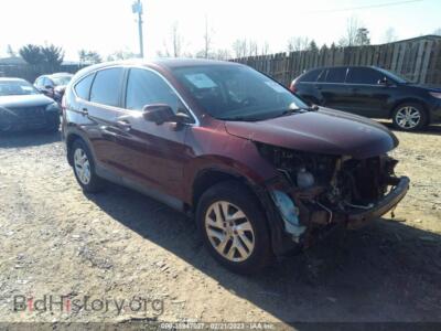 2015 Honda CR-V EX, коричневый — VIN 5J6RM4H53FL010378, IAAI