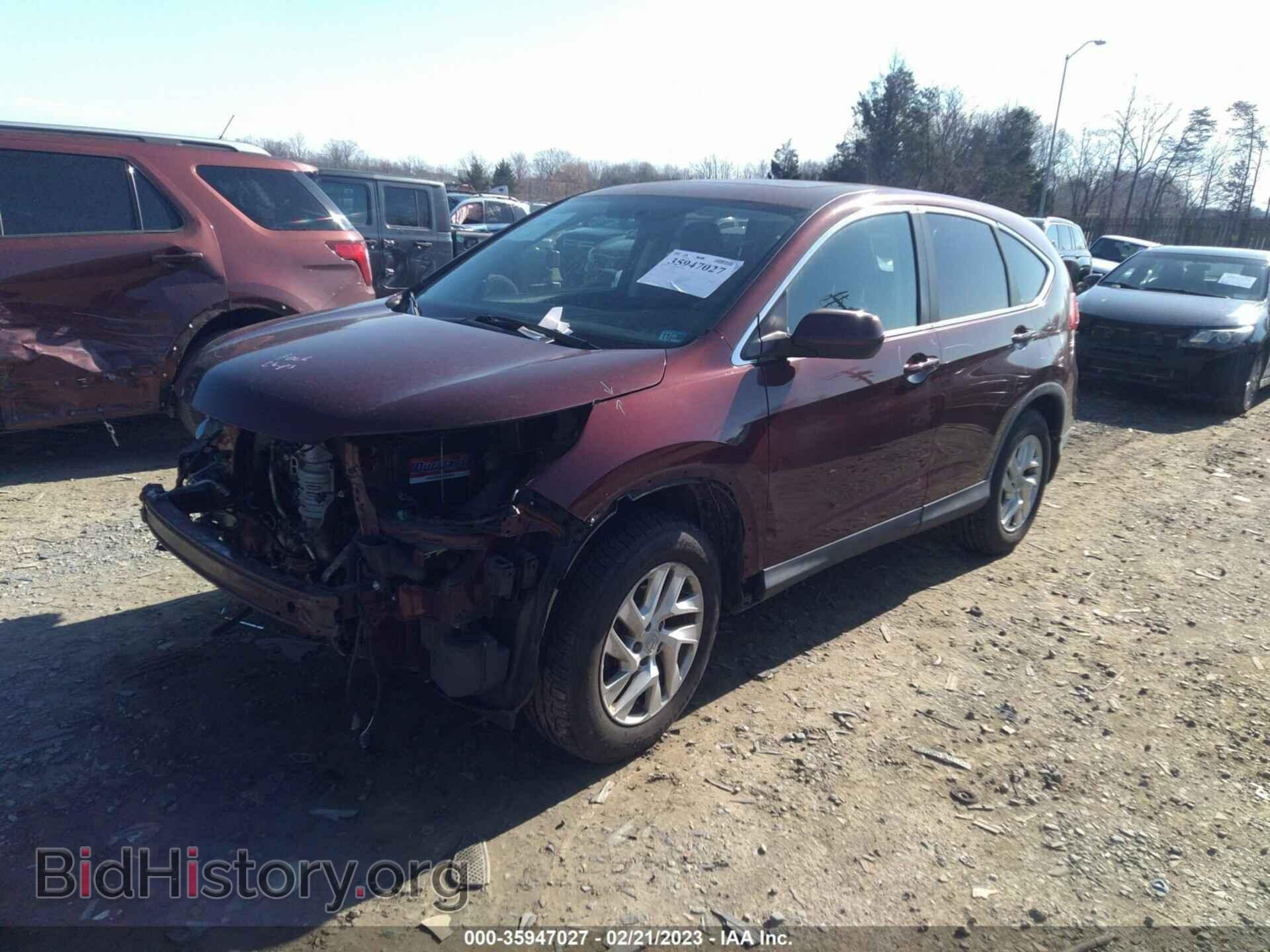 2015 HONDA CR-V - VIN: 5J6RM4H53FL010378 - Фото 2