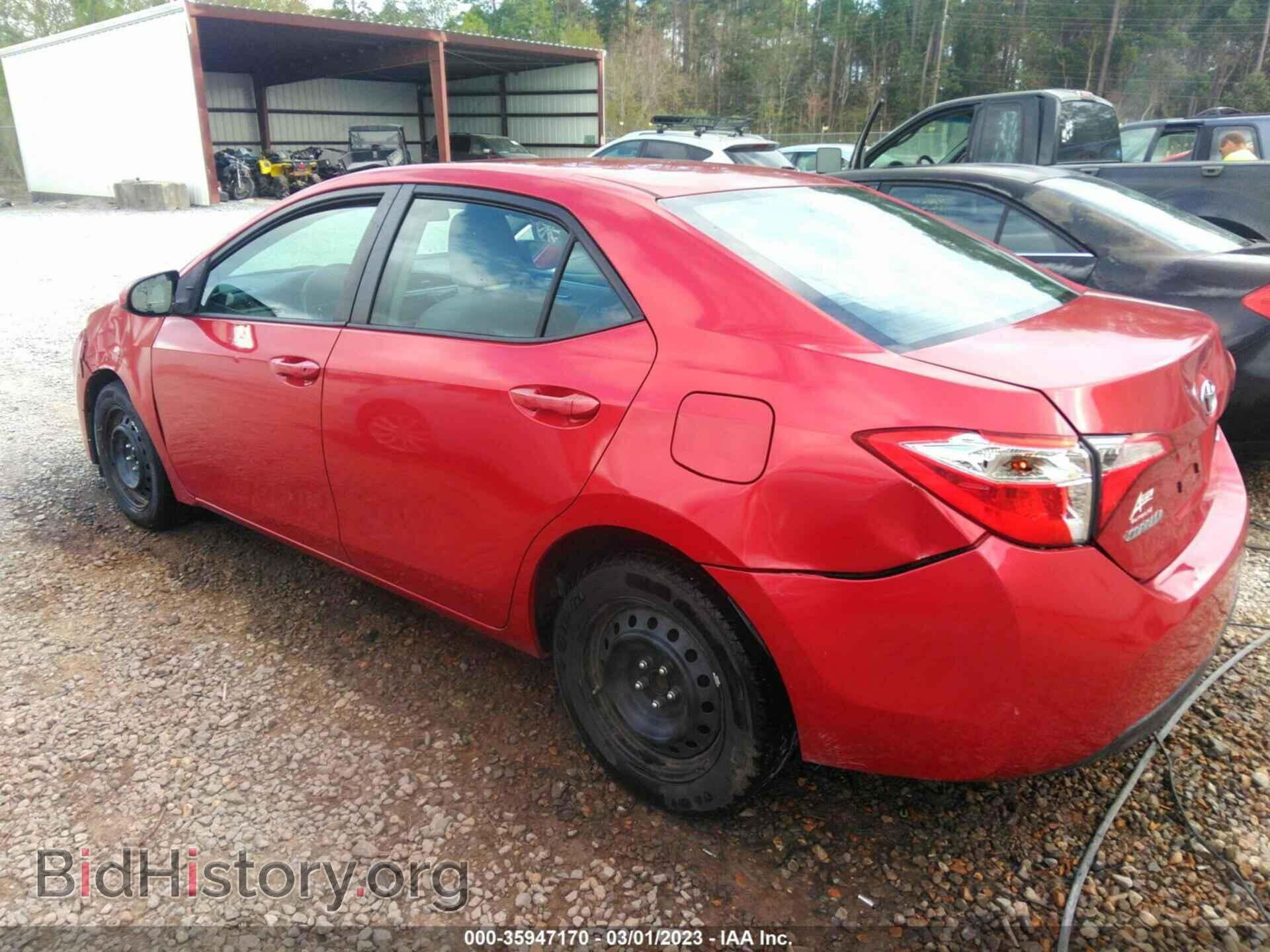 2014 TOYOTA COROLLA - VIN: 5YFBURHE4EP021030 - Фото 3
