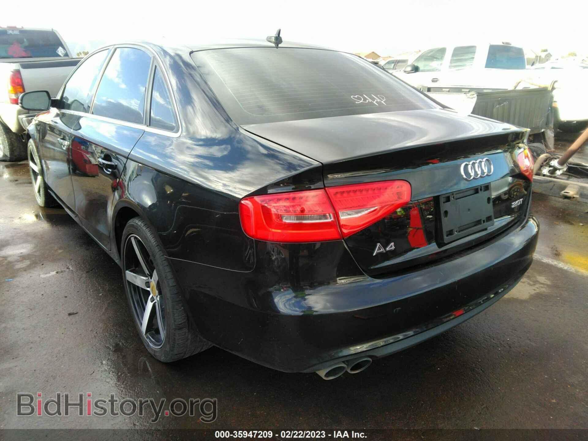 2013 AUDI A4 - VIN: WAUEFAFL7DN022367 - Фото 3