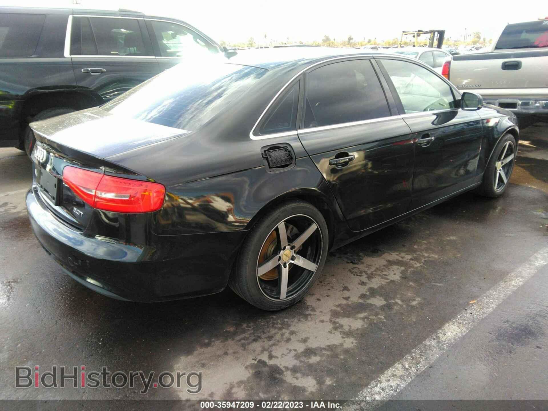 2013 AUDI A4 - VIN: WAUEFAFL7DN022367 - Фото 4