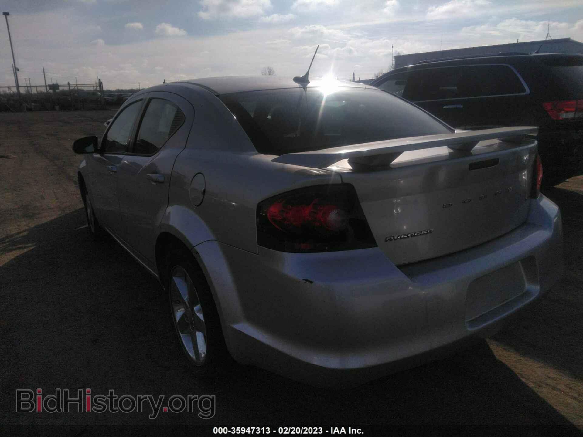 2012 DODGE AVENGER - VIN: 1C3CDZEG5CN290839 - Фото 3