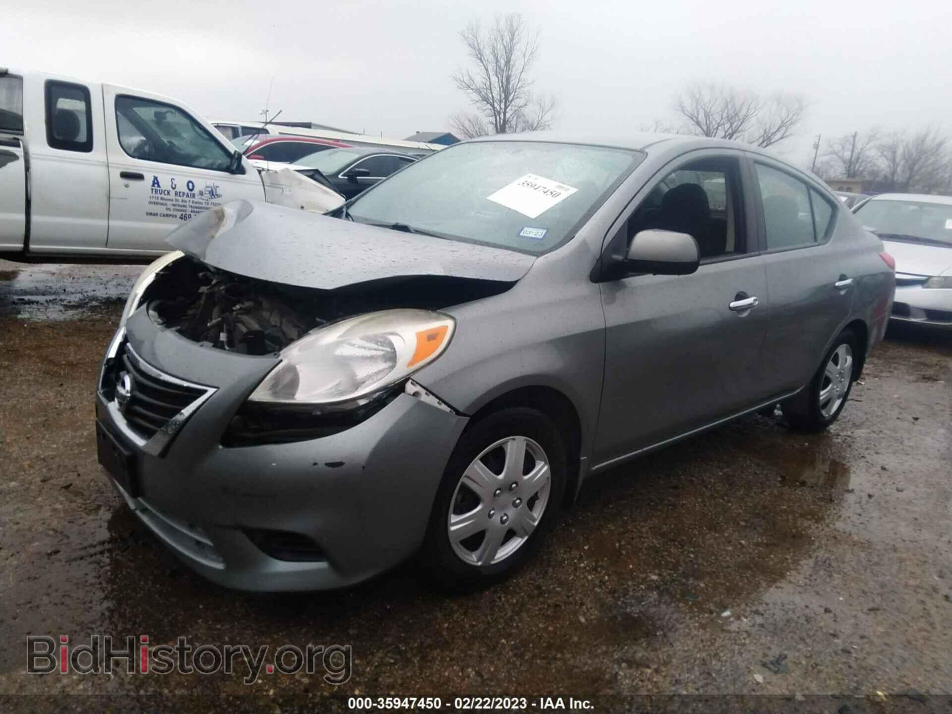 2013 NISSAN VERSA - VIN: 3N1CN7AP6DL843473 - Фото 2