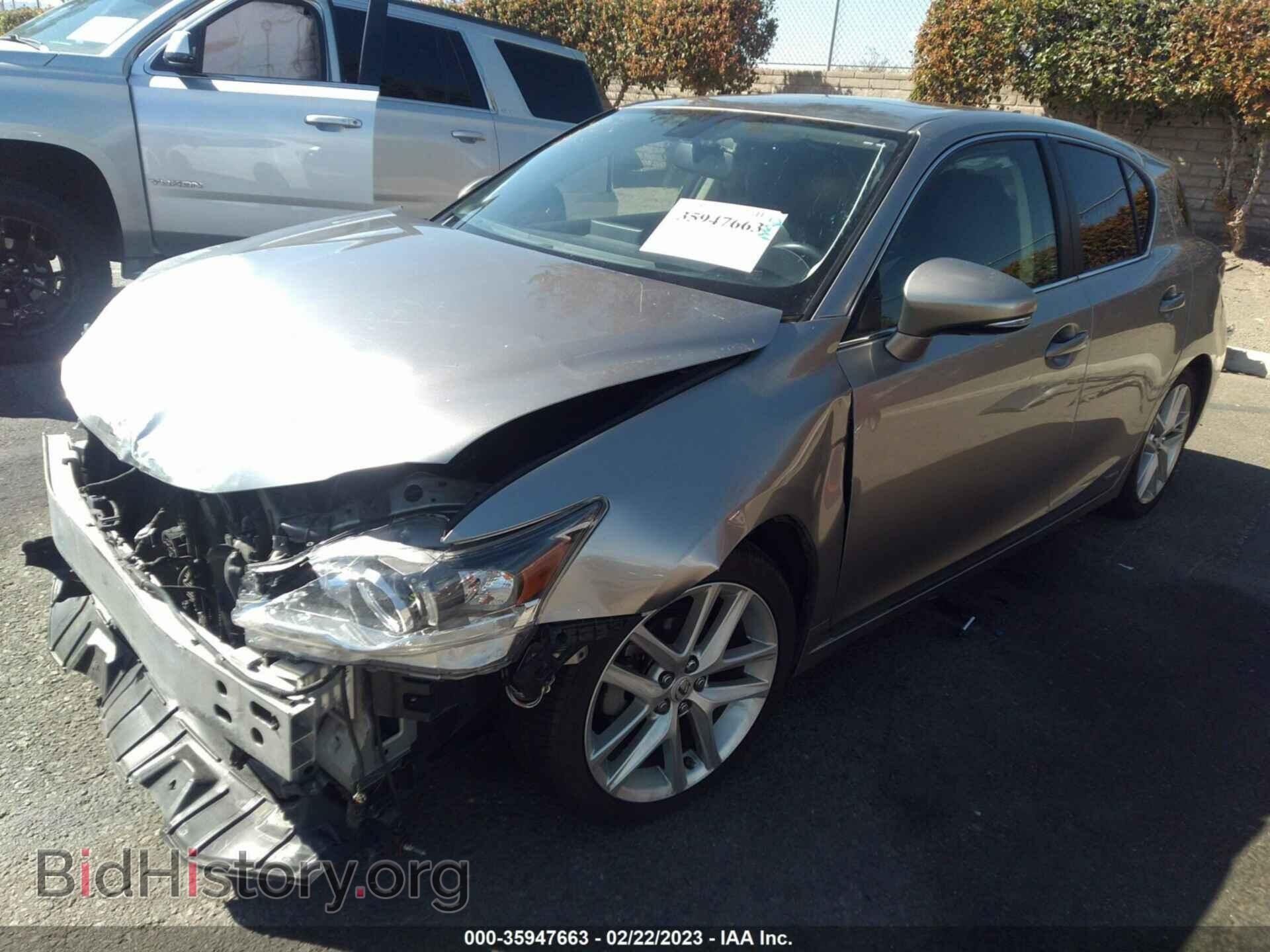 2017 LEXUS CT - VIN: JTHKD5BH3H2286521 - Фото 2