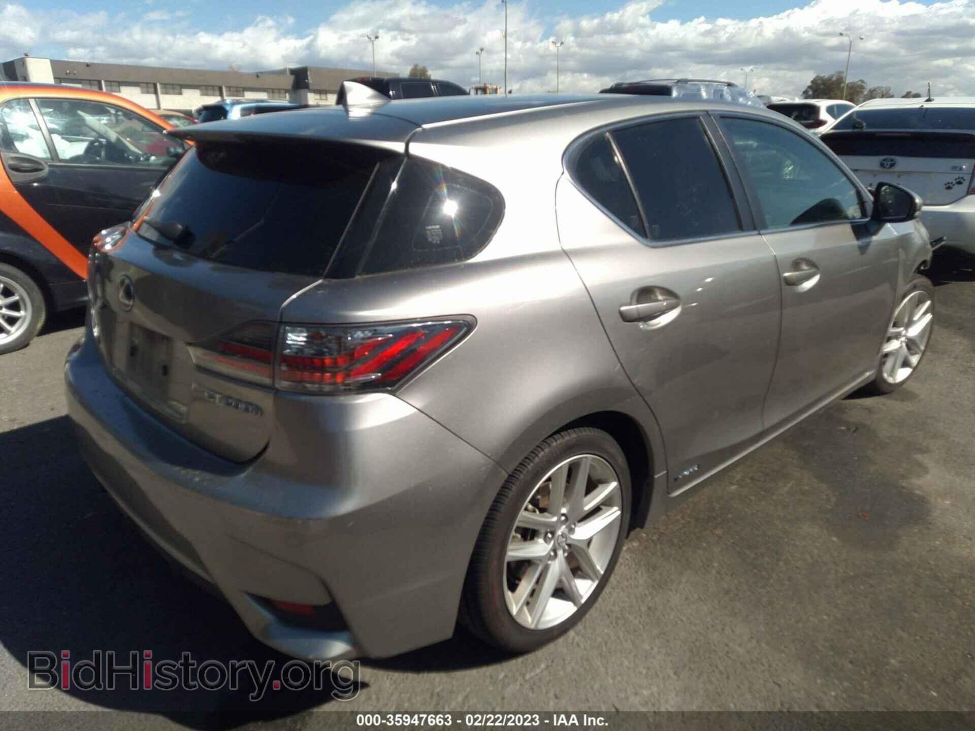 2017 LEXUS CT - VIN: JTHKD5BH3H2286521 - Фото 4