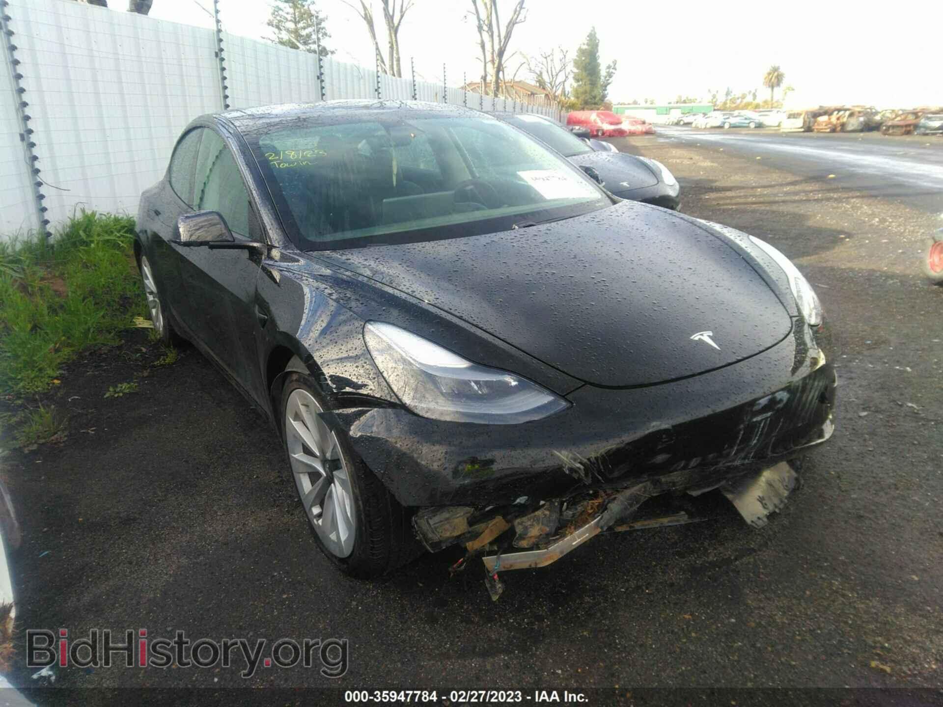 Photo 5YJ3E1EA3MF066006 - TESLA MODEL 3 2021