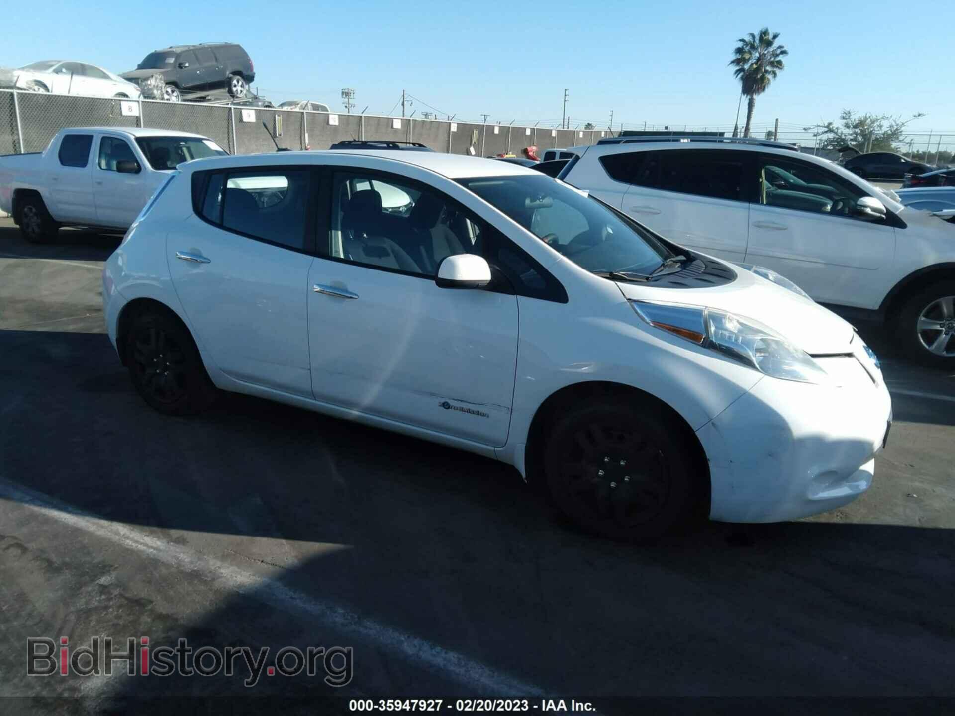 Фотография 1N4AZ0CPXDC413251 - NISSAN LEAF 2013