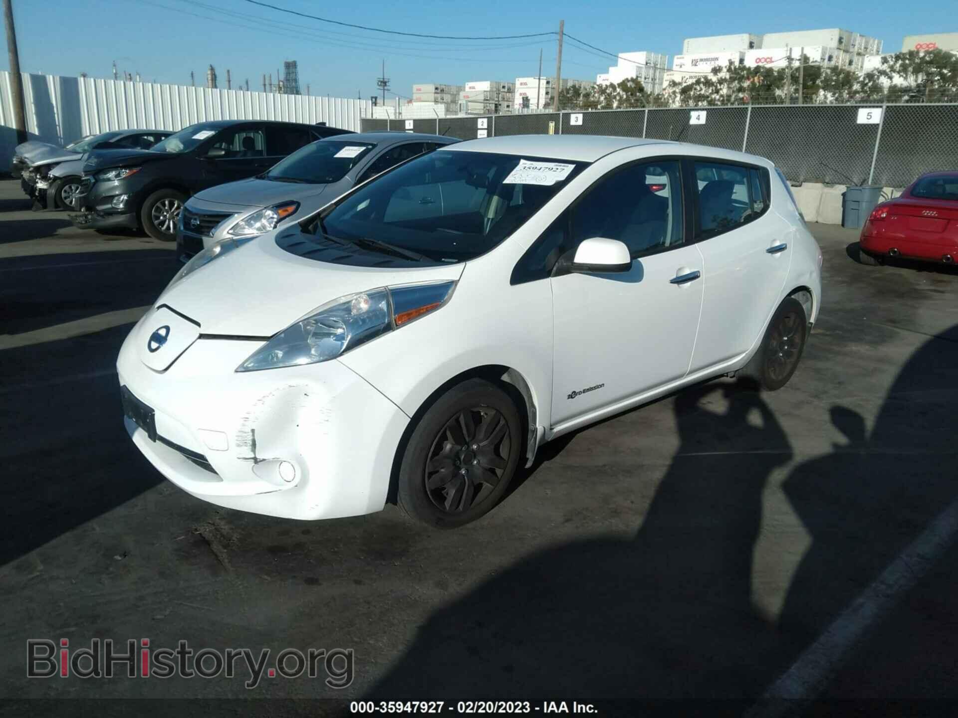 2013 NISSAN LEAF - VIN: 1N4AZ0CPXDC413251 - Фото 2
