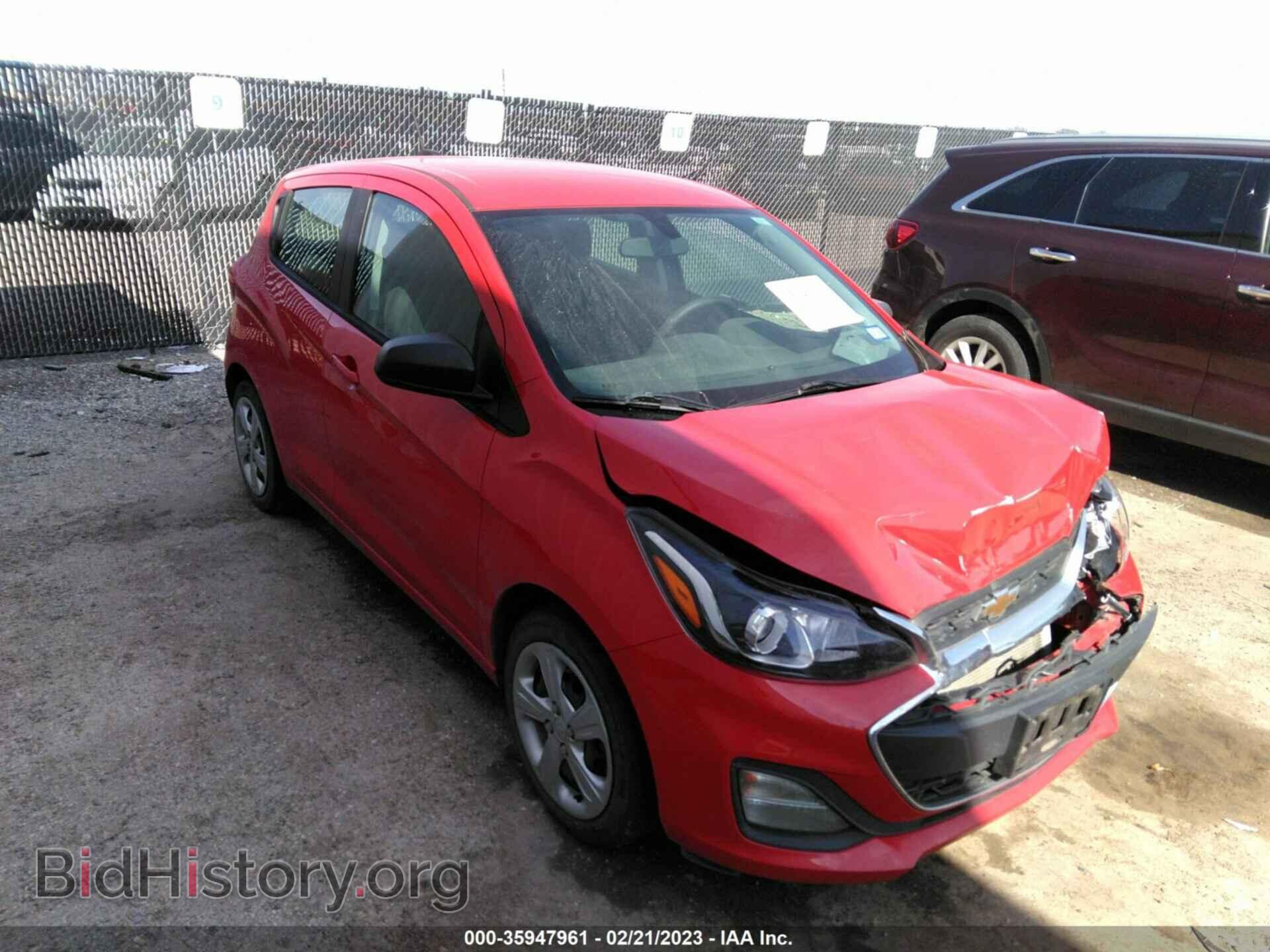 Фотография KL8CB6SA3KC787357 - CHEVROLET SPARK 2019