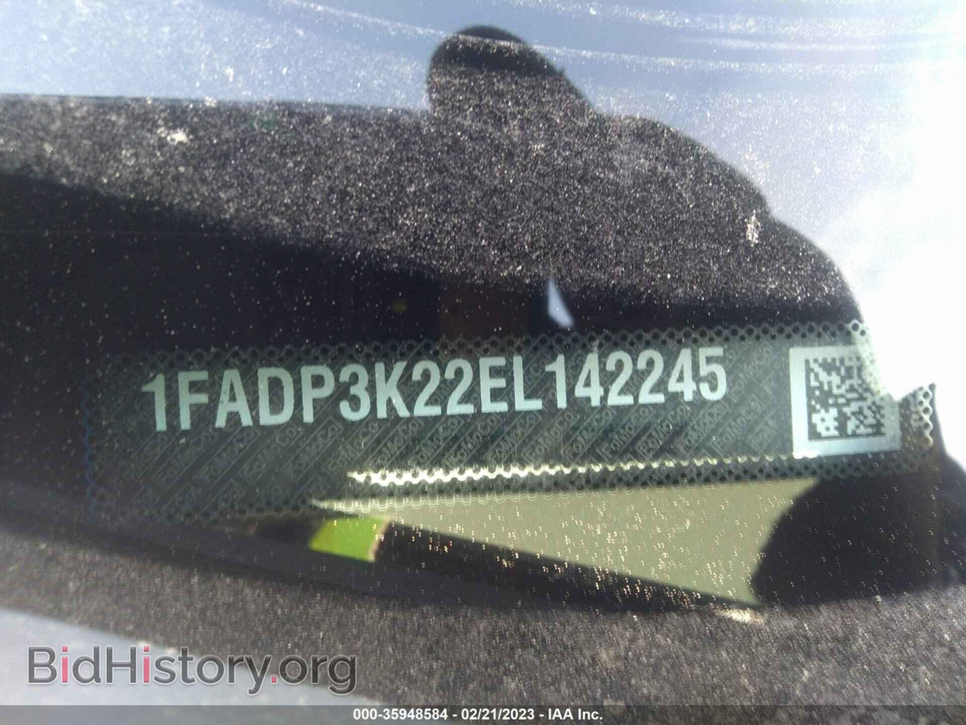 2014 FORD FOCUS - VIN: 1FADP3K22EL142245 - Фото 9