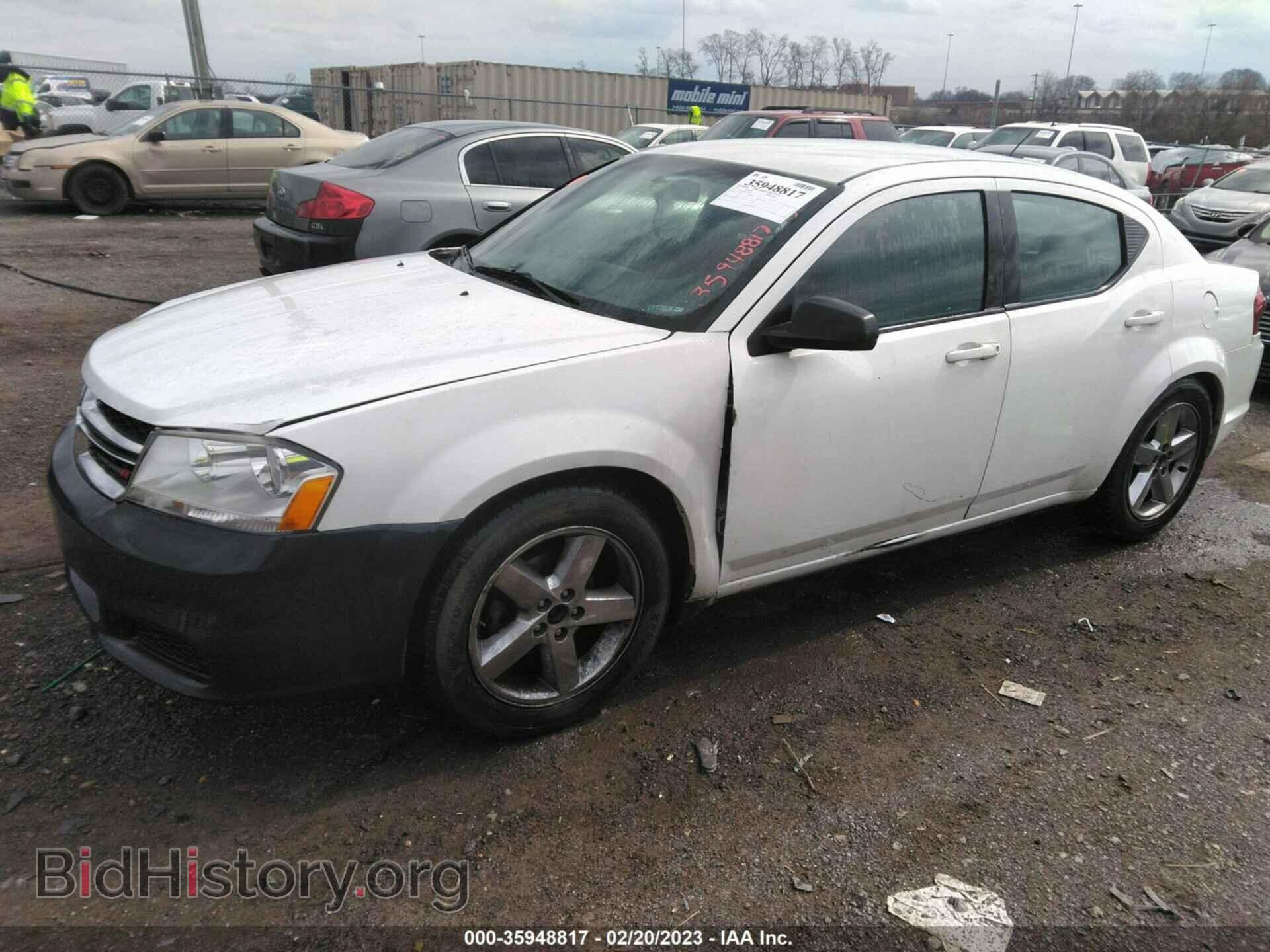 2012 DODGE AVENGER - VIN: 1C3CDZAB7CN322314 - Фото 2