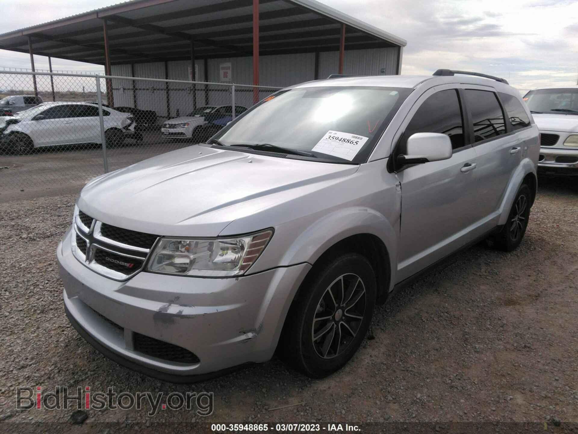 2017 DODGE JOURNEY - VIN: 3C4PDCAB8HT619190 - Фото 2