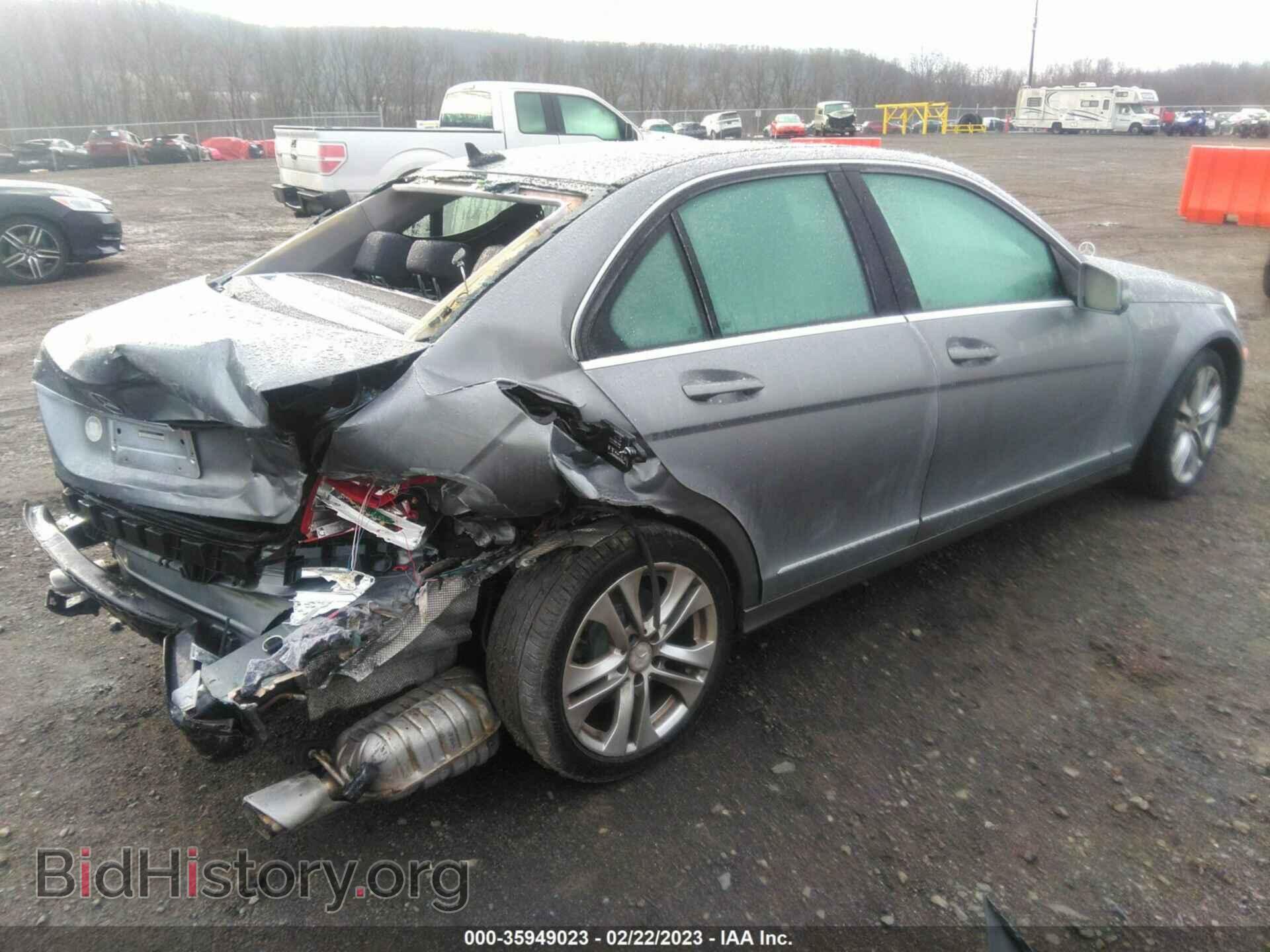 2012 MERCEDES-BENZ C-CLASS - VIN: WDDGF8BB2CA608908 - Фото 4