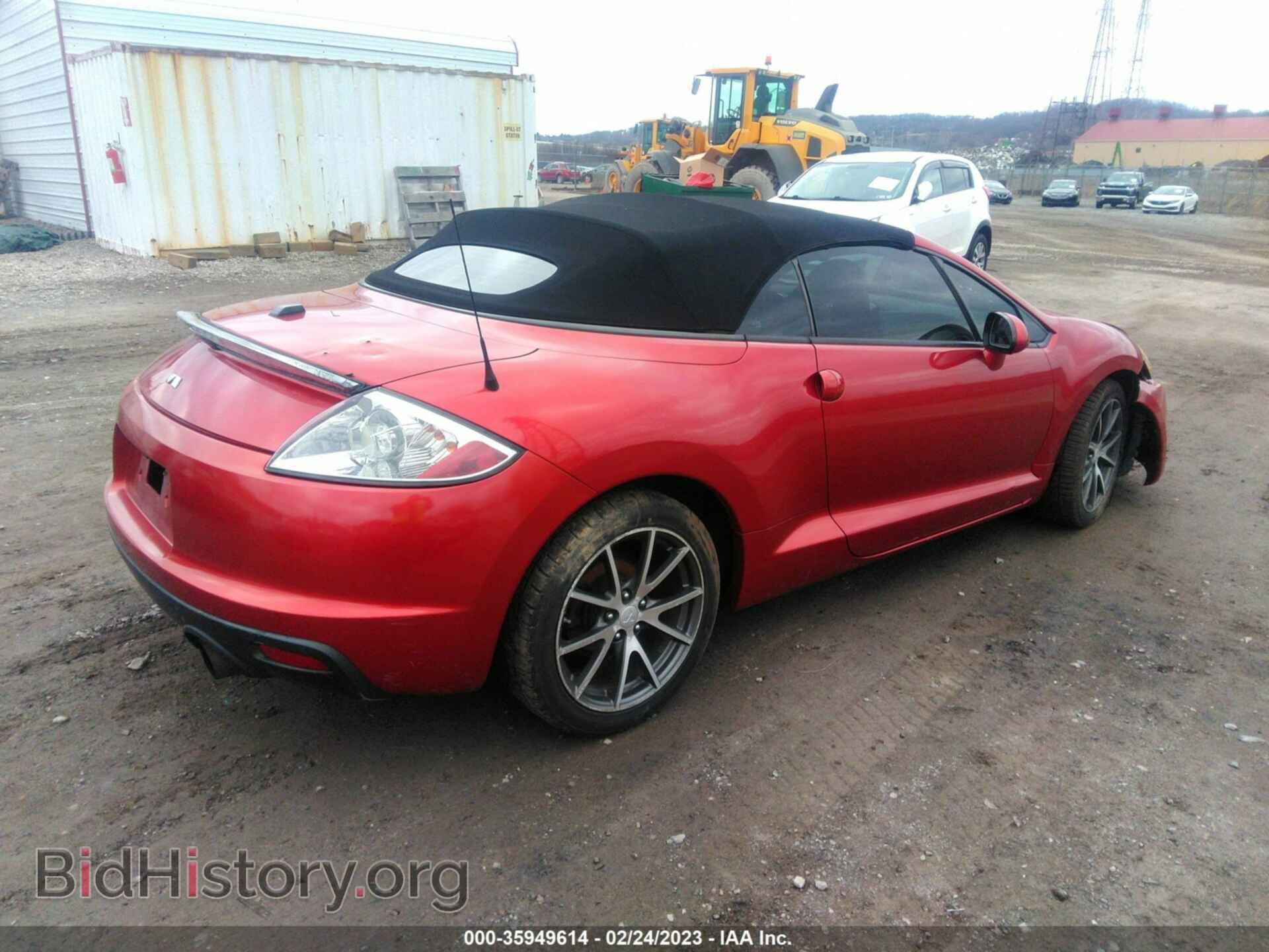 2011 MITSUBISHI ECLIPSE - VIN: 4A37L5EF3BE001341 - Фото 4