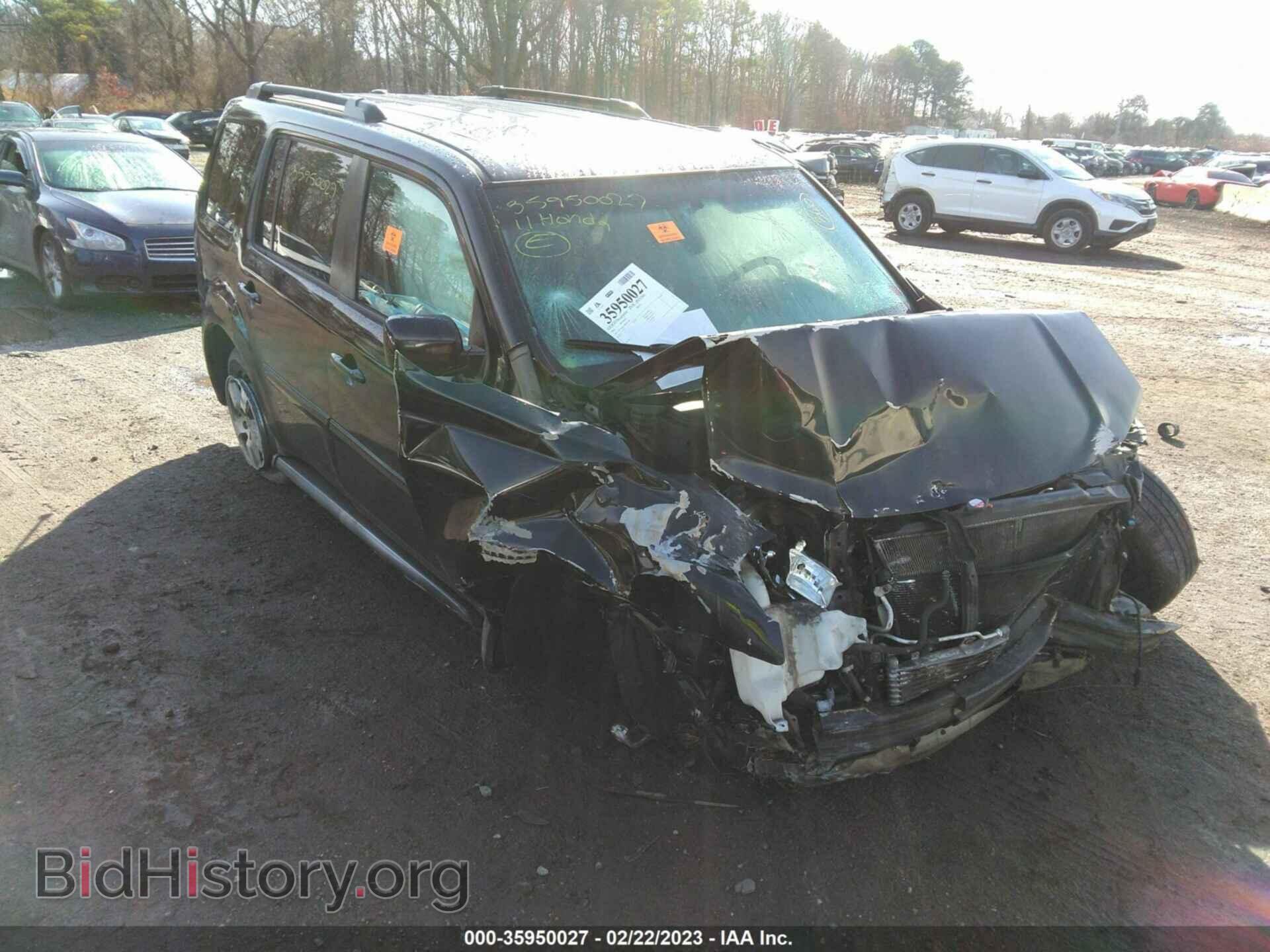 Photo 5FNYF4H52BB105748 - HONDA PILOT 2011