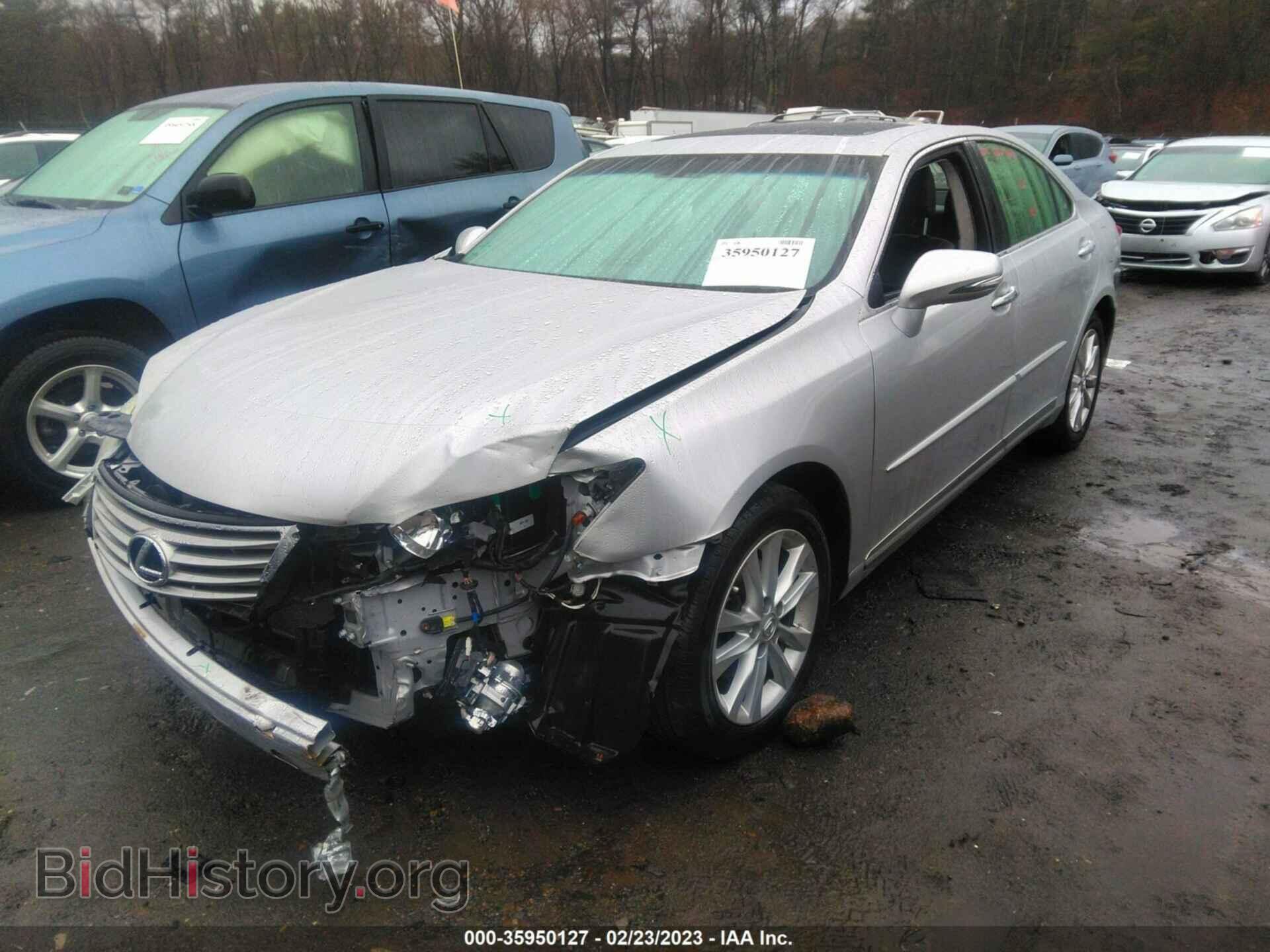 2011 LEXUS ES 350 - VIN: JTHBK1EG0B2469870 - Фото 2