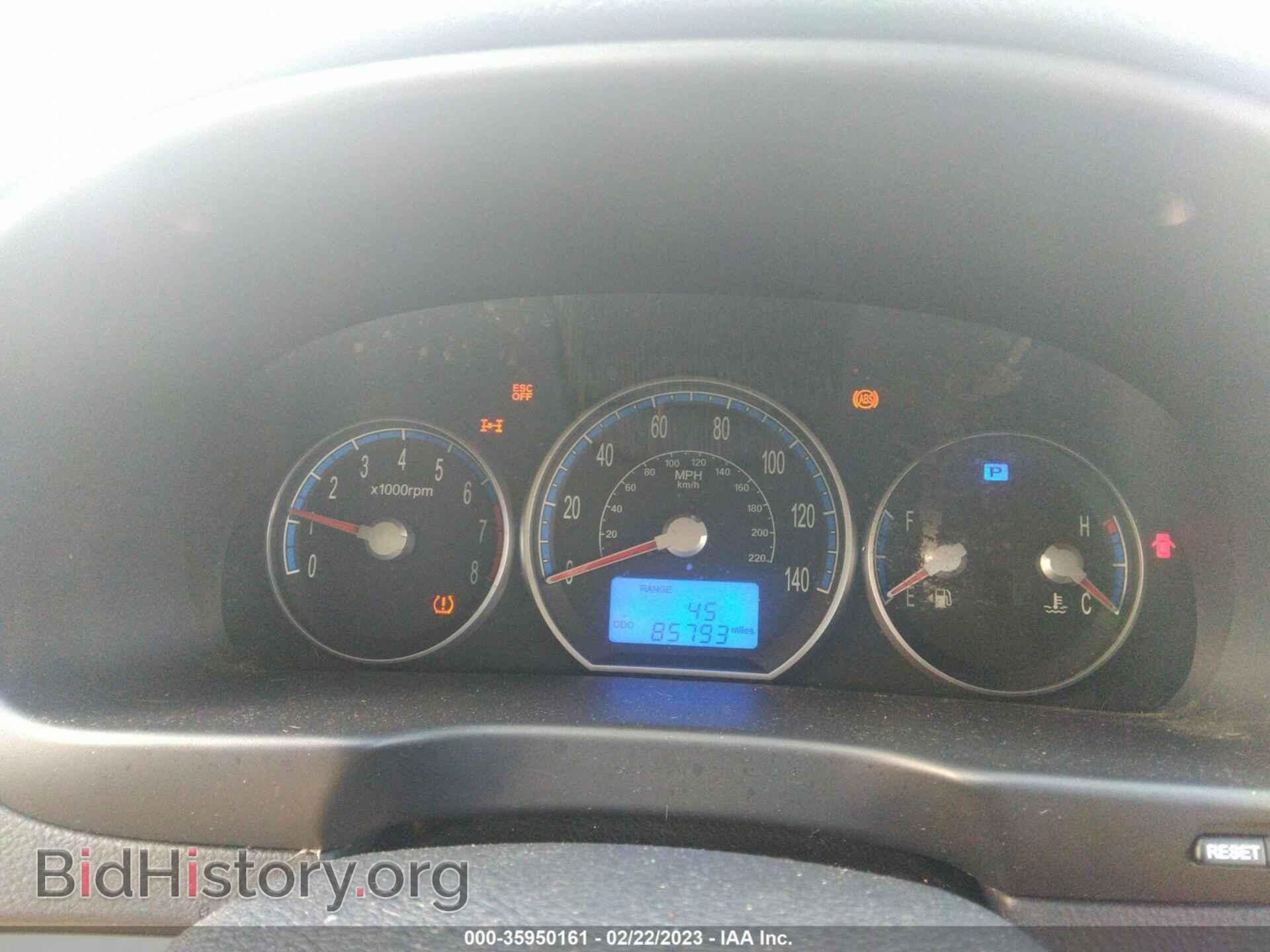 2009 HYUNDAI SANTA FE - VIN: 5NMSG73D99H232296 - Фото 7