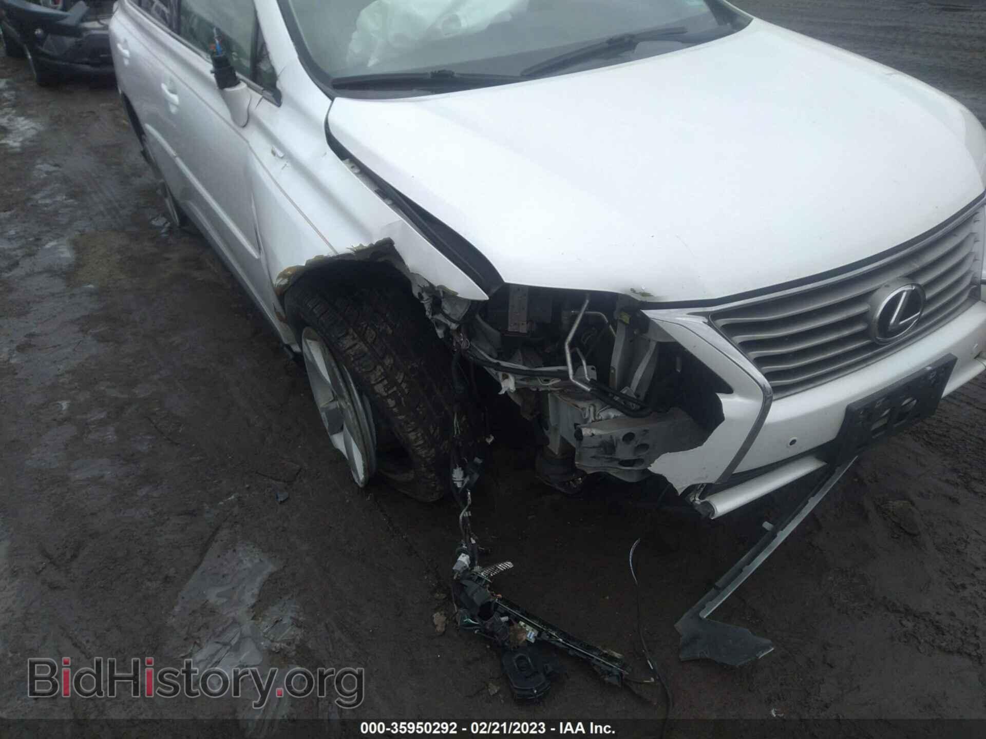 2013 LEXUS RX 350 - VIN: 2T2BK1BA0DC181557 - Фото 6