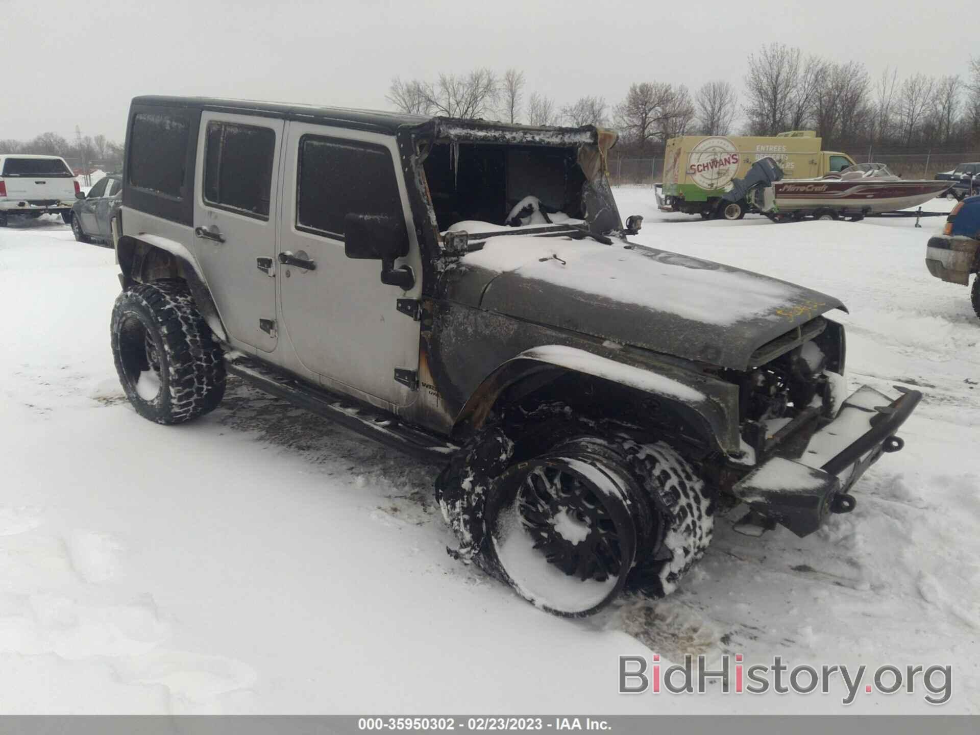 Photo 1J4GA39158L588409 - JEEP WRANGLER 2008