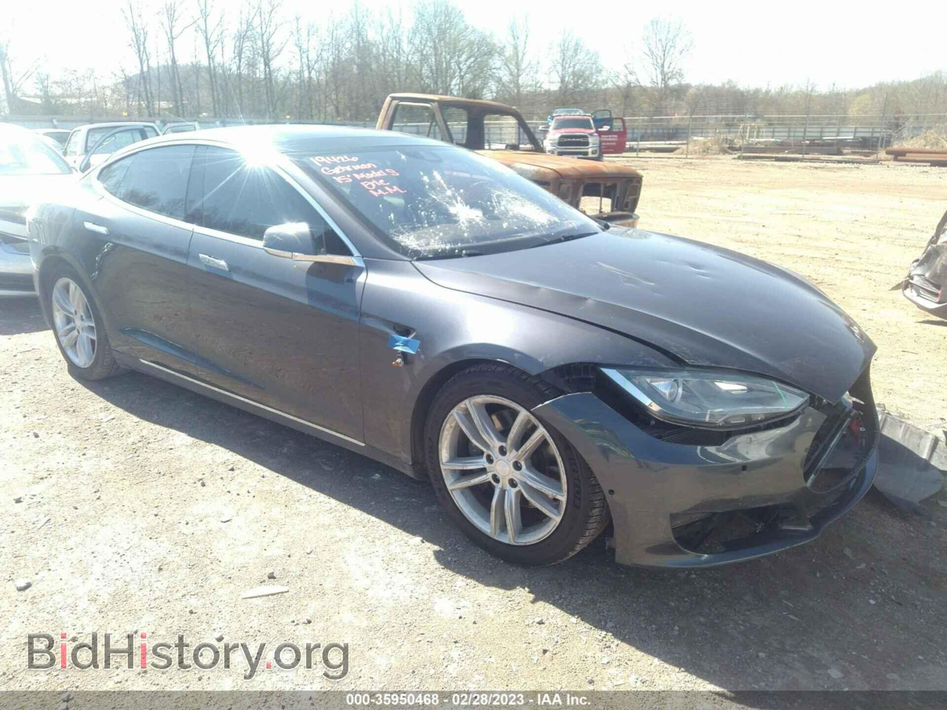 Photo 5YJSA1E27FF102606 - TESLA MODEL S 2015