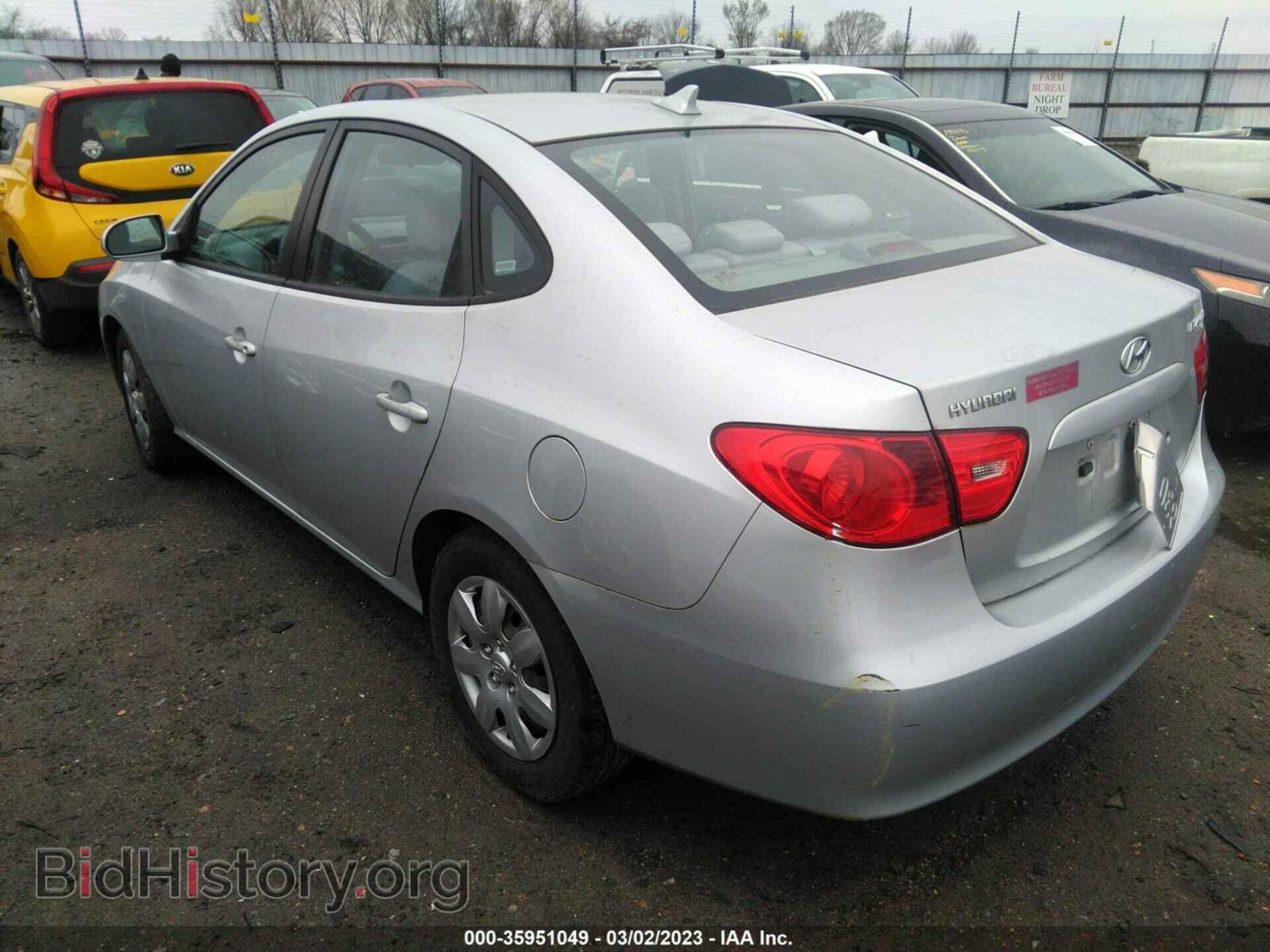 2009 HYUNDAI ELANTRA - VIN: KMHDU46D09U663237 - Фото 3