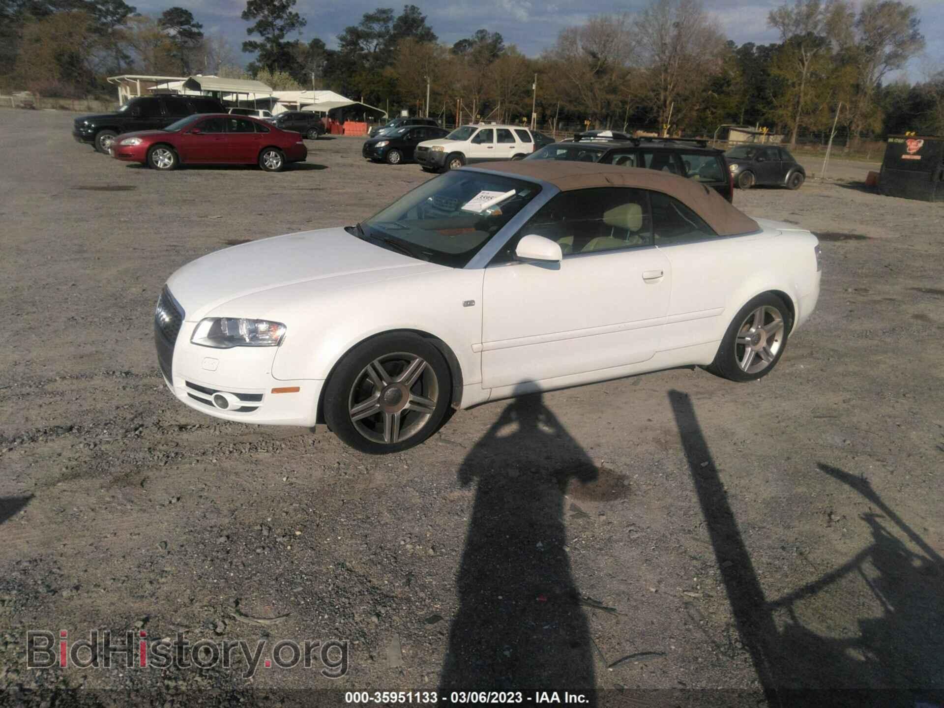 2007 AUDI A4 - VIN: WAUDF48H77K021540 - Фото 2