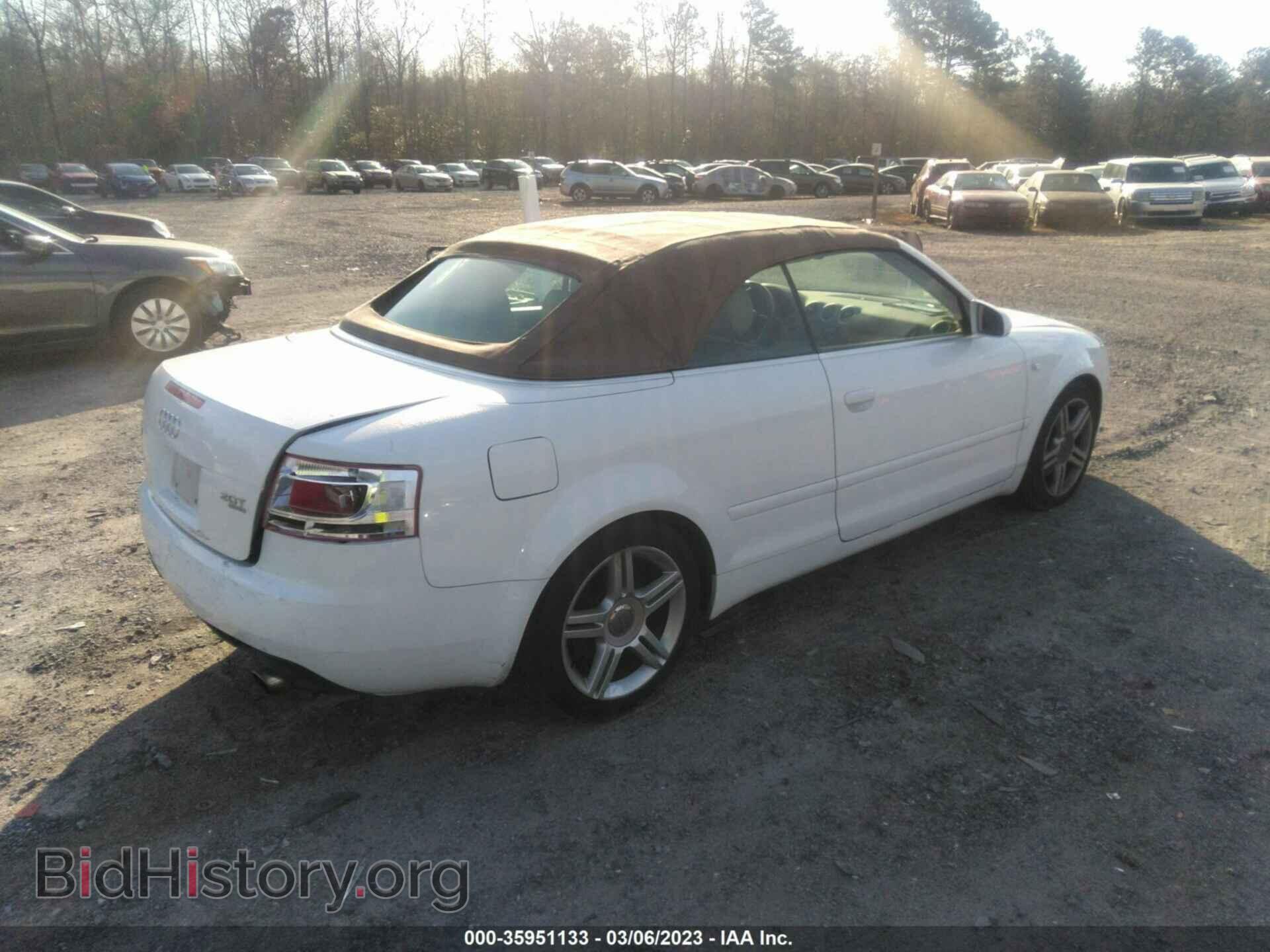 2007 AUDI A4 - VIN: WAUDF48H77K021540 - Фото 4