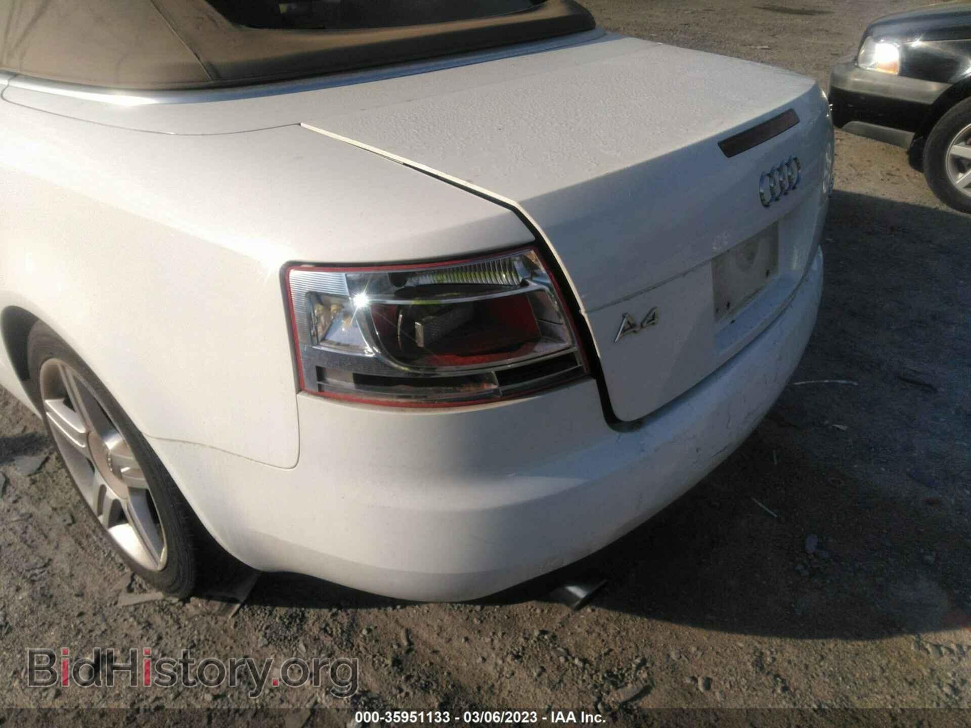 2007 AUDI A4 - VIN: WAUDF48H77K021540 - Фото 6