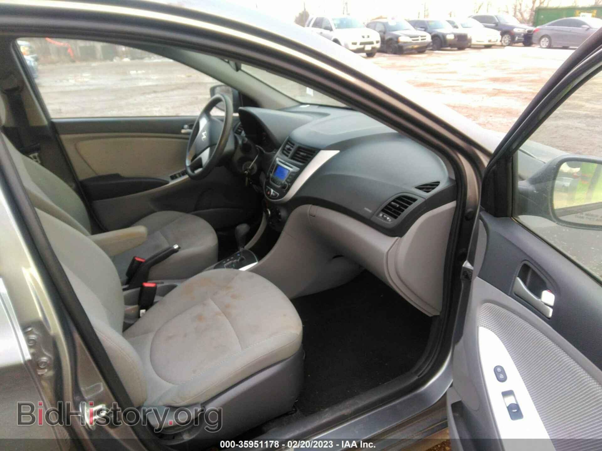 2014 HYUNDAI ACCENT - VIN: KMHCT4AE1EU649758 - Фото 5