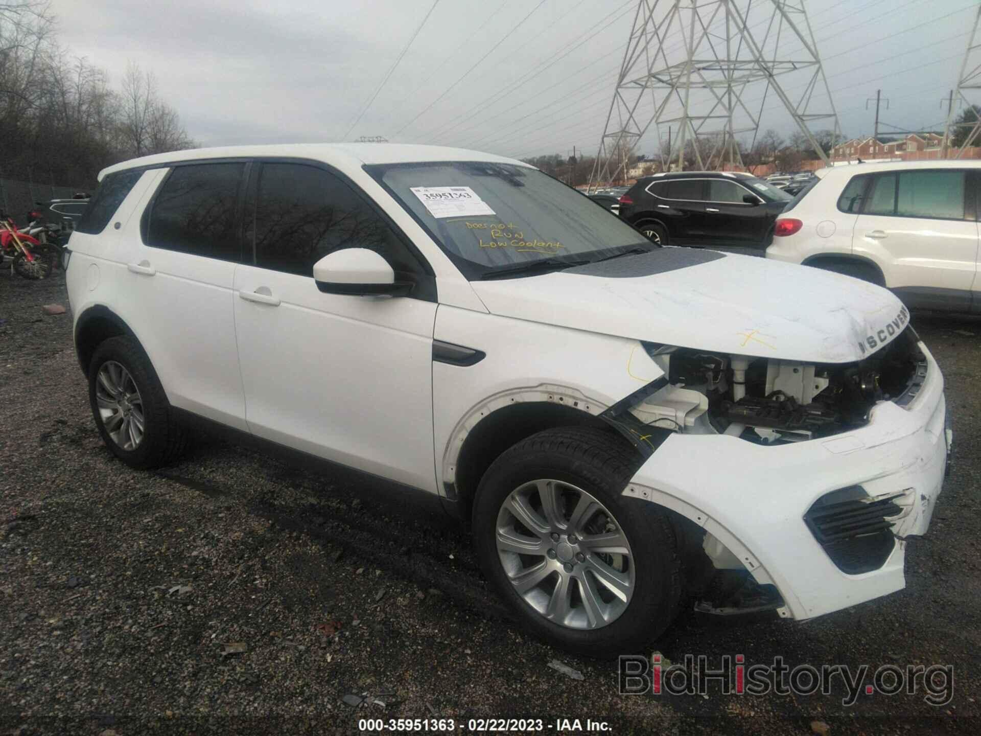 Photo SALCP2BG7HH635074 - LAND ROVER DISCOVERY SPORT 2017