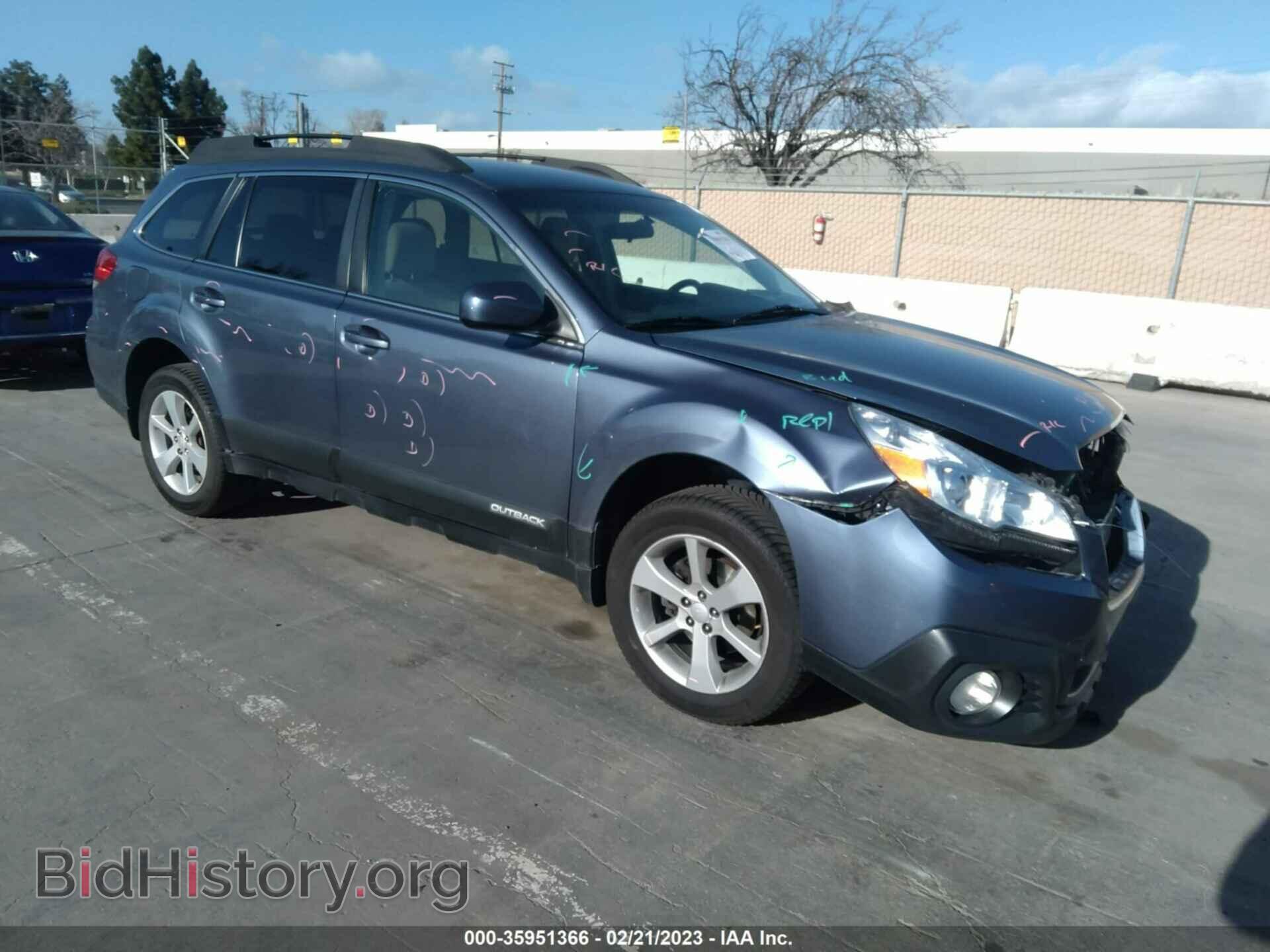 Фотография 4S4BRBCC4D1244505 - SUBARU OUTBACK 2013