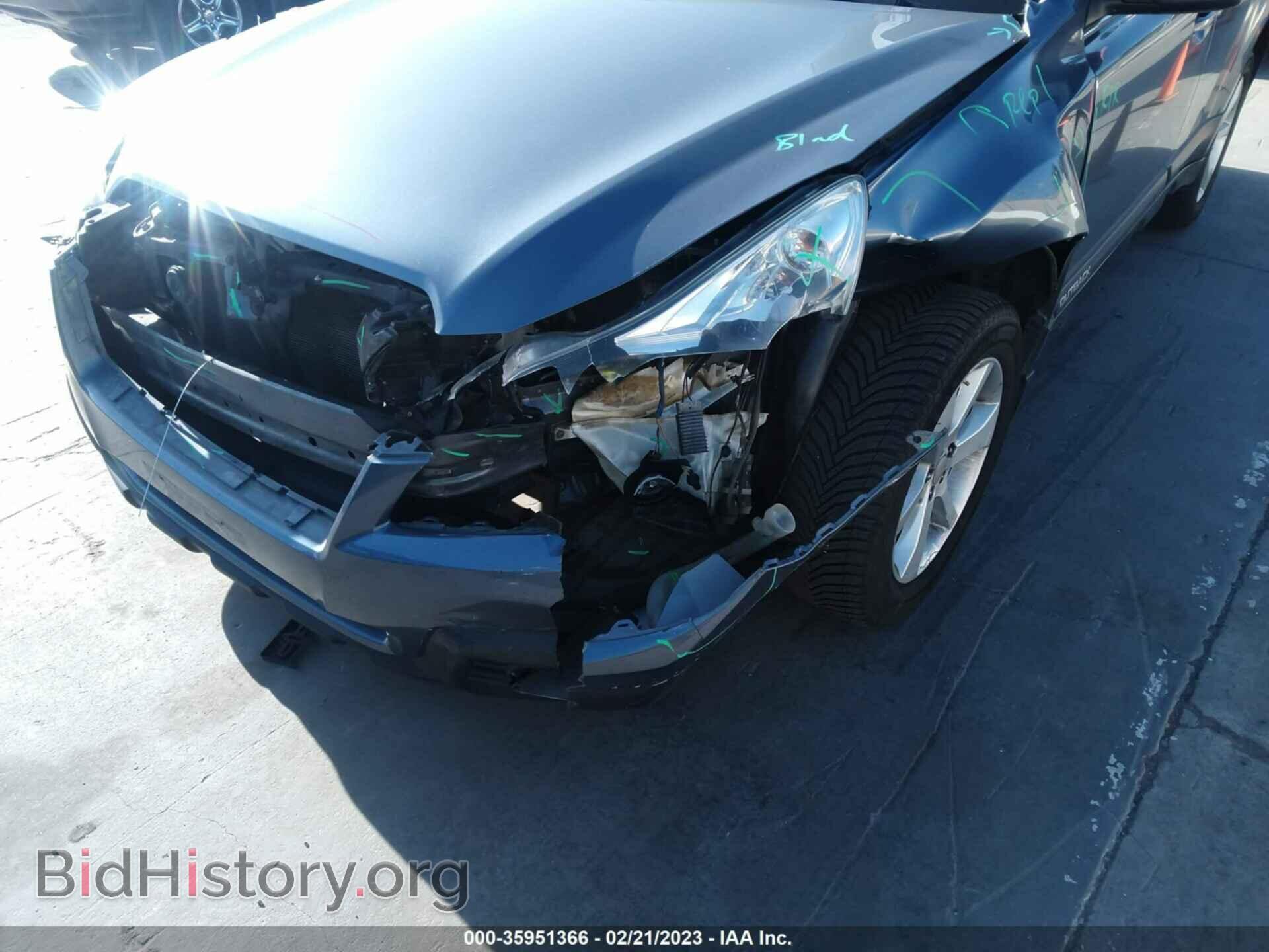2013 SUBARU OUTBACK - VIN: 4S4BRBCC4D1244505 - Фото 6
