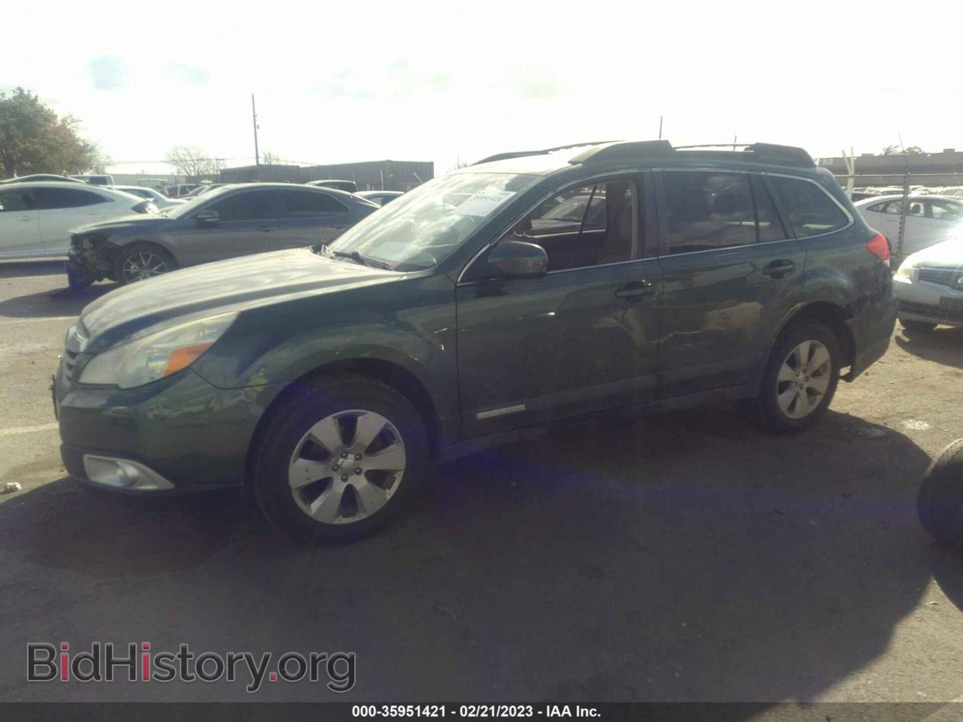2010 SUBARU OUTBACK - VIN: 4S4BRBCC2A3317421 - Фото 2