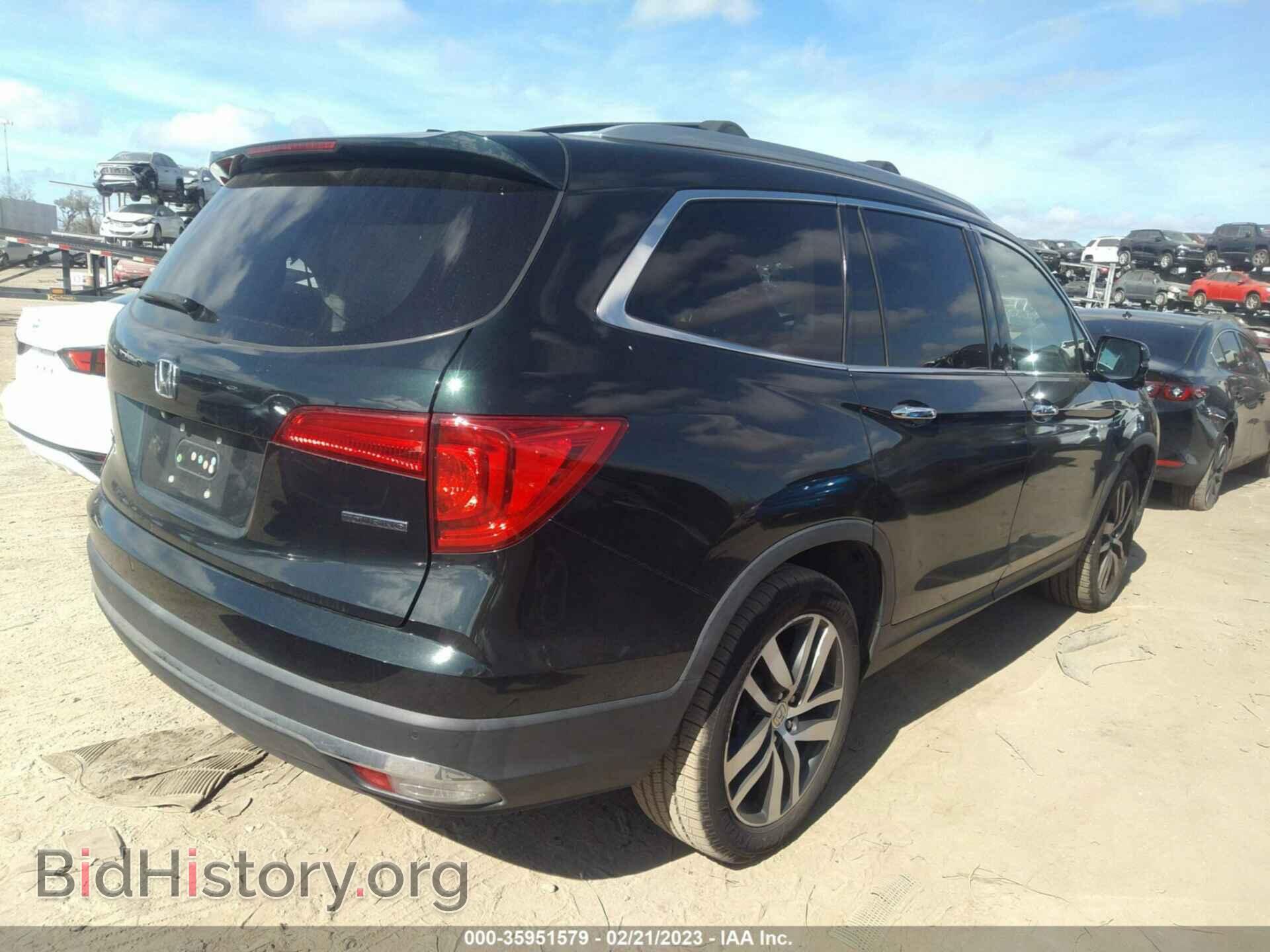 2016 HONDA PILOT - VIN: 5FNYF5H96GB014711 - Фото 4