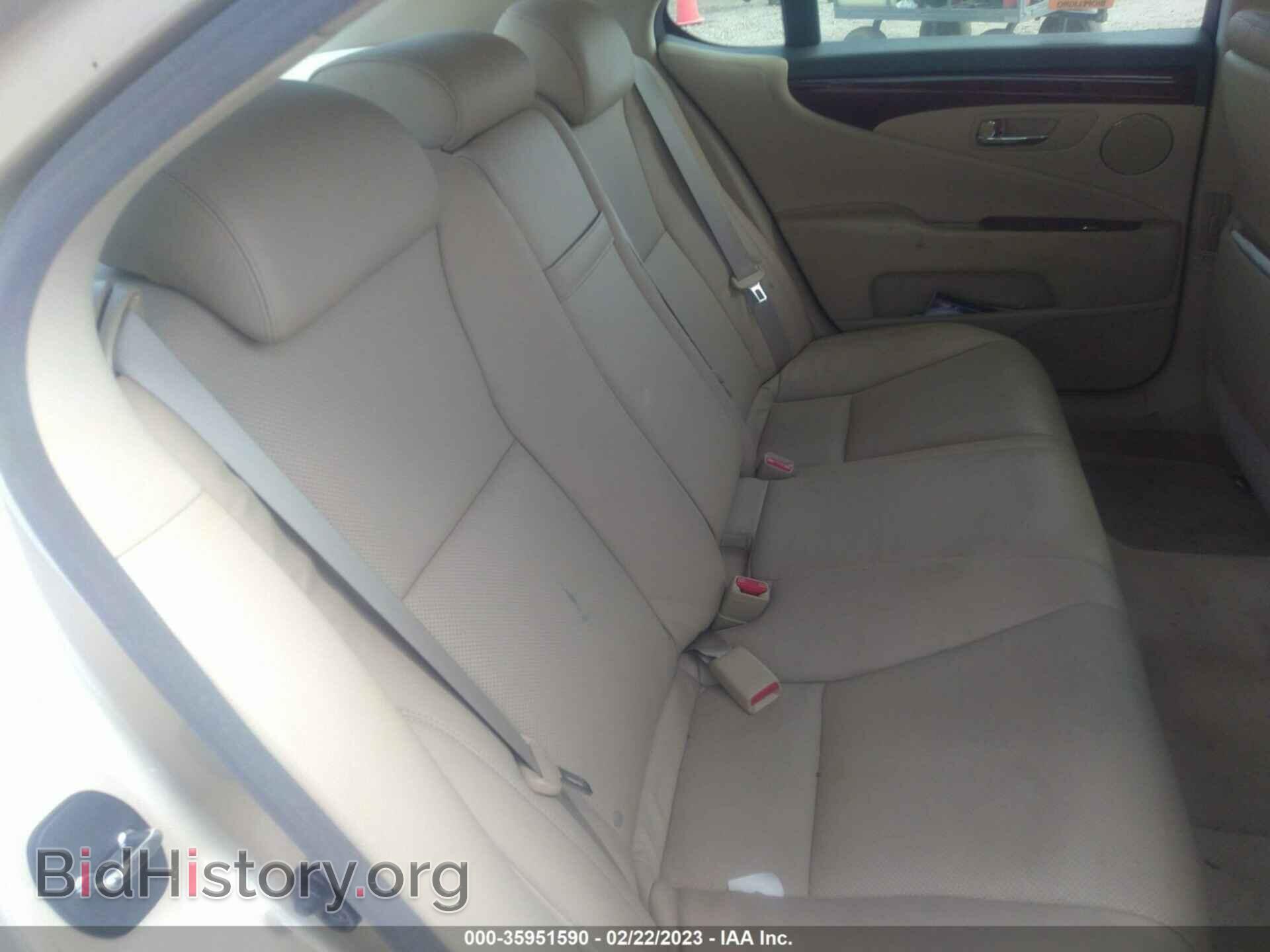 2007 LEXUS LS 460 - VIN: JTHBL46F175049836 - Фото 8