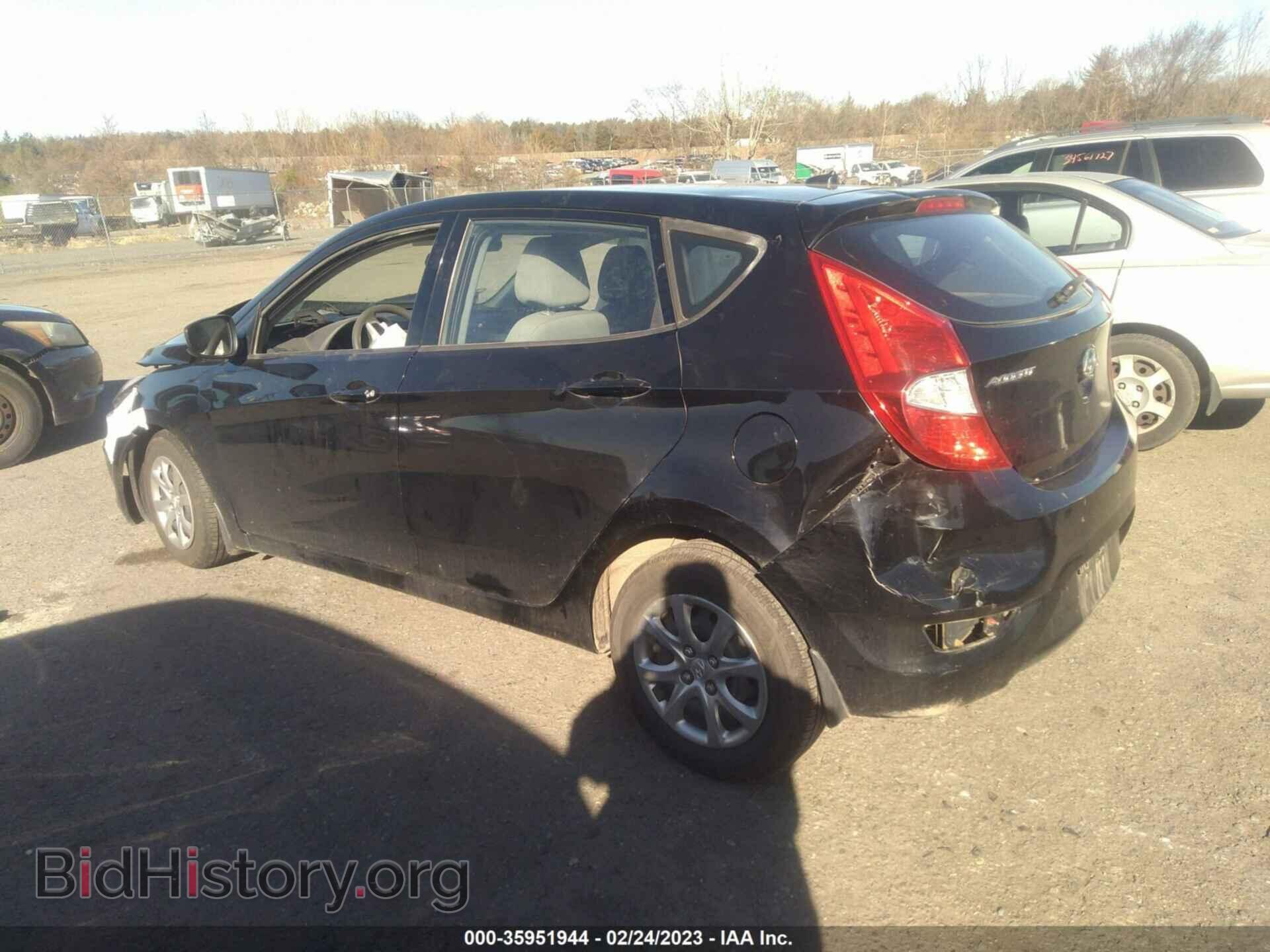 2013 HYUNDAI ACCENT - VIN: KMHCT5AE4DU093336 - Фото 3