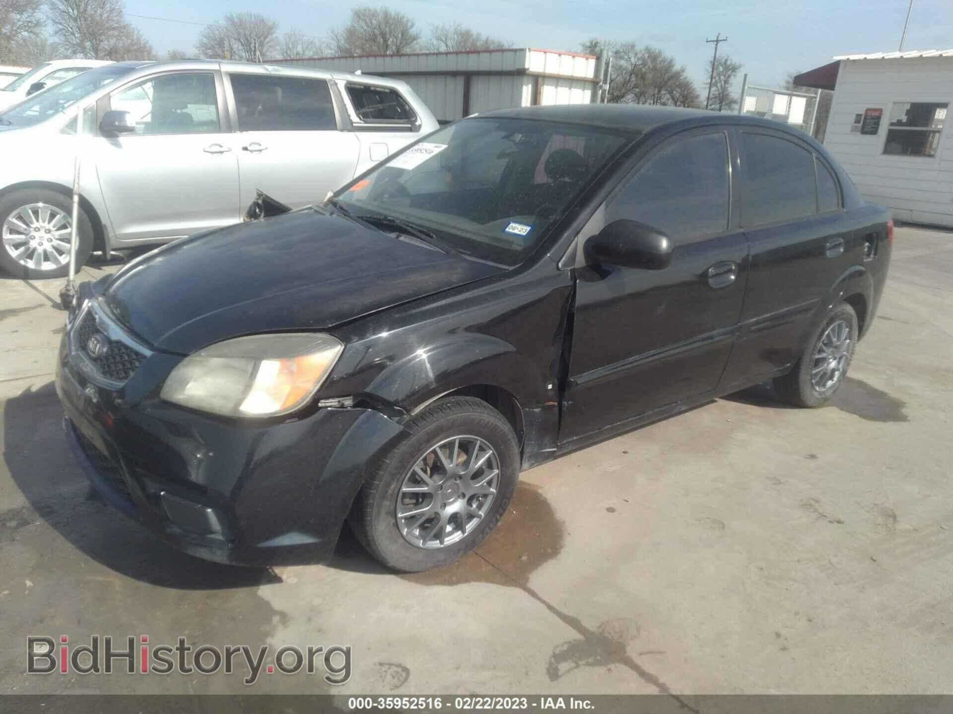 2011 KIA RIO - VIN: KNADH4A30B6848466 - Фото 2
