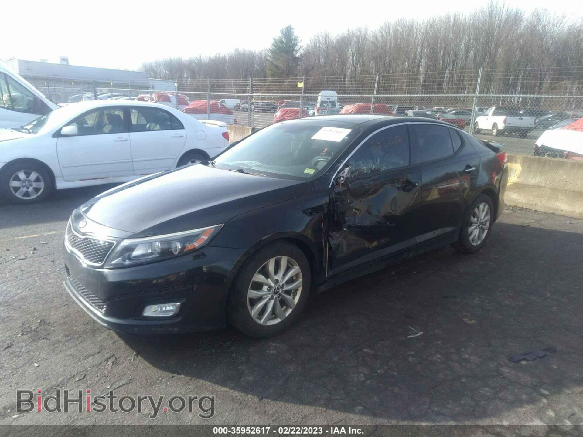 2015 KIA OPTIMA - VIN: 5XXGN4A70FG392018 - Фото 2