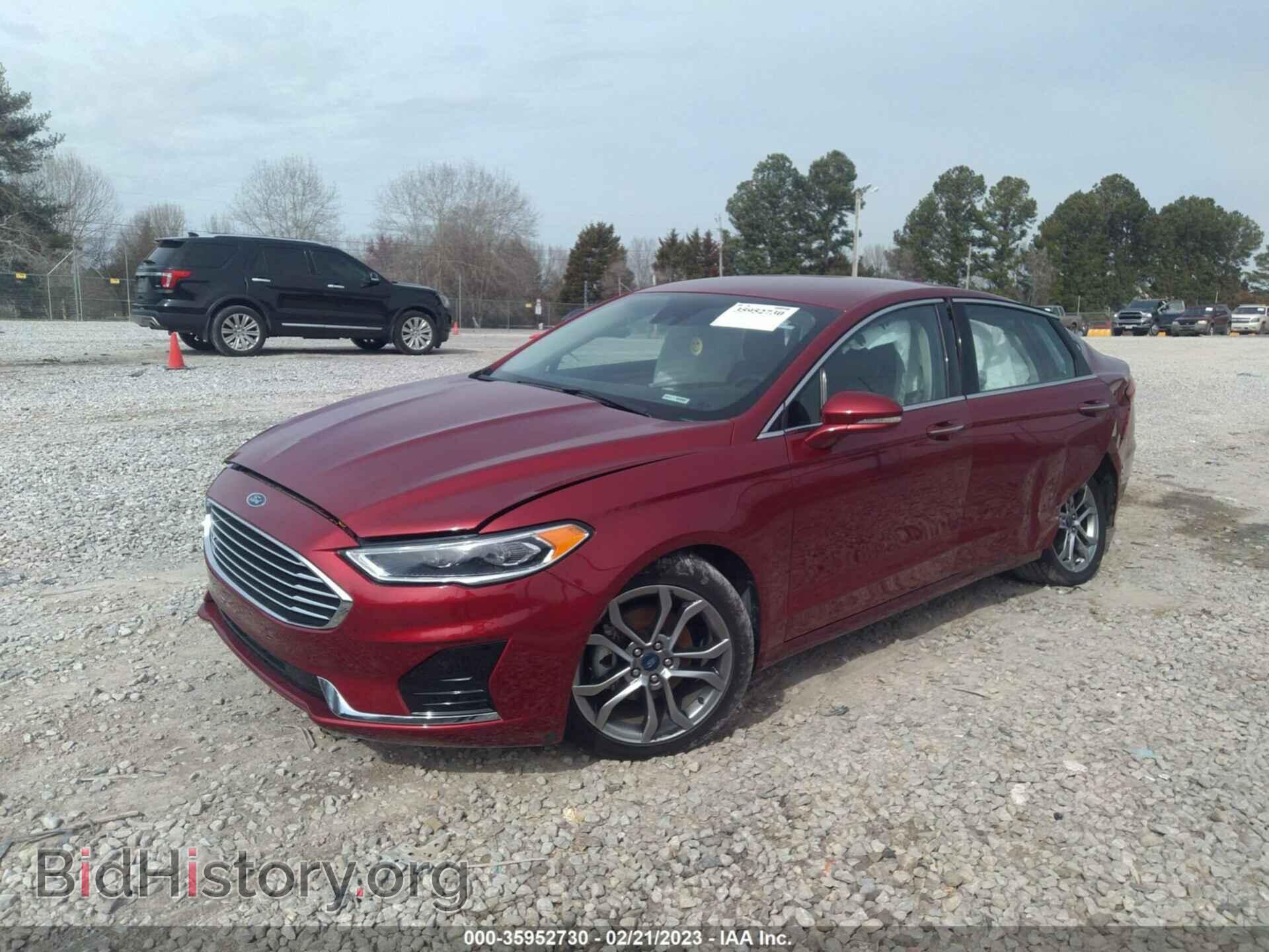 2019 FORD FUSION - VIN: 3FA6P0CD2KR101991 - Фото 2