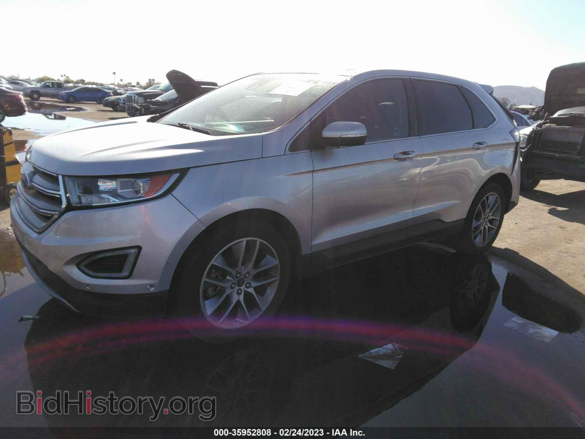 2017 FORD EDGE - VIN: 2FMPK4K97HBB62841 - Photo 2