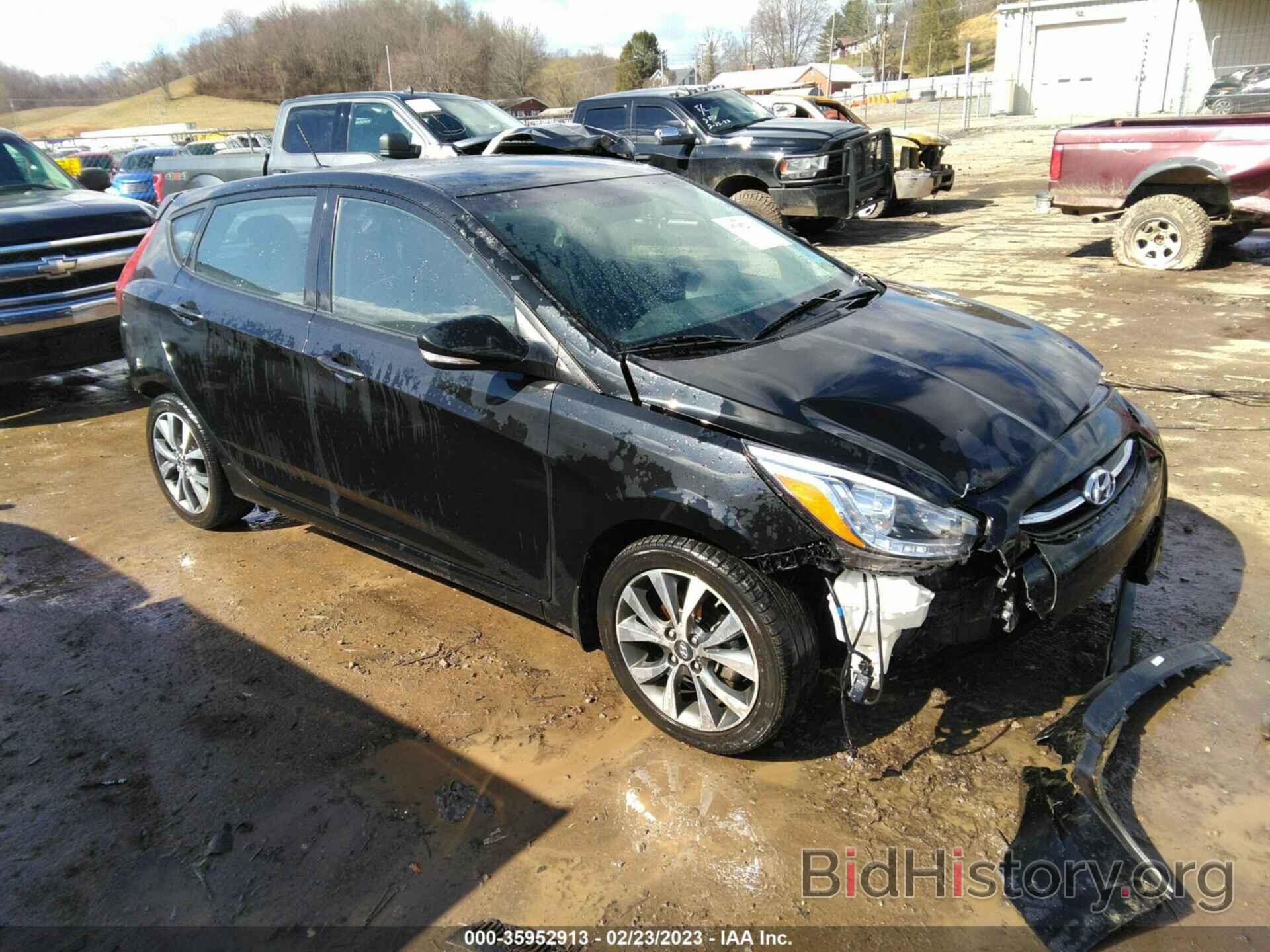 Photo KMHCU5AE0HU313770 - HYUNDAI ACCENT 2017