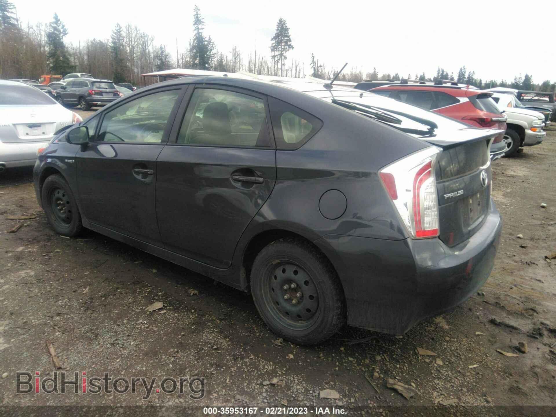 2013 TOYOTA PRIUS - VIN: JTDKN3DU3D1724192 - Фото 3