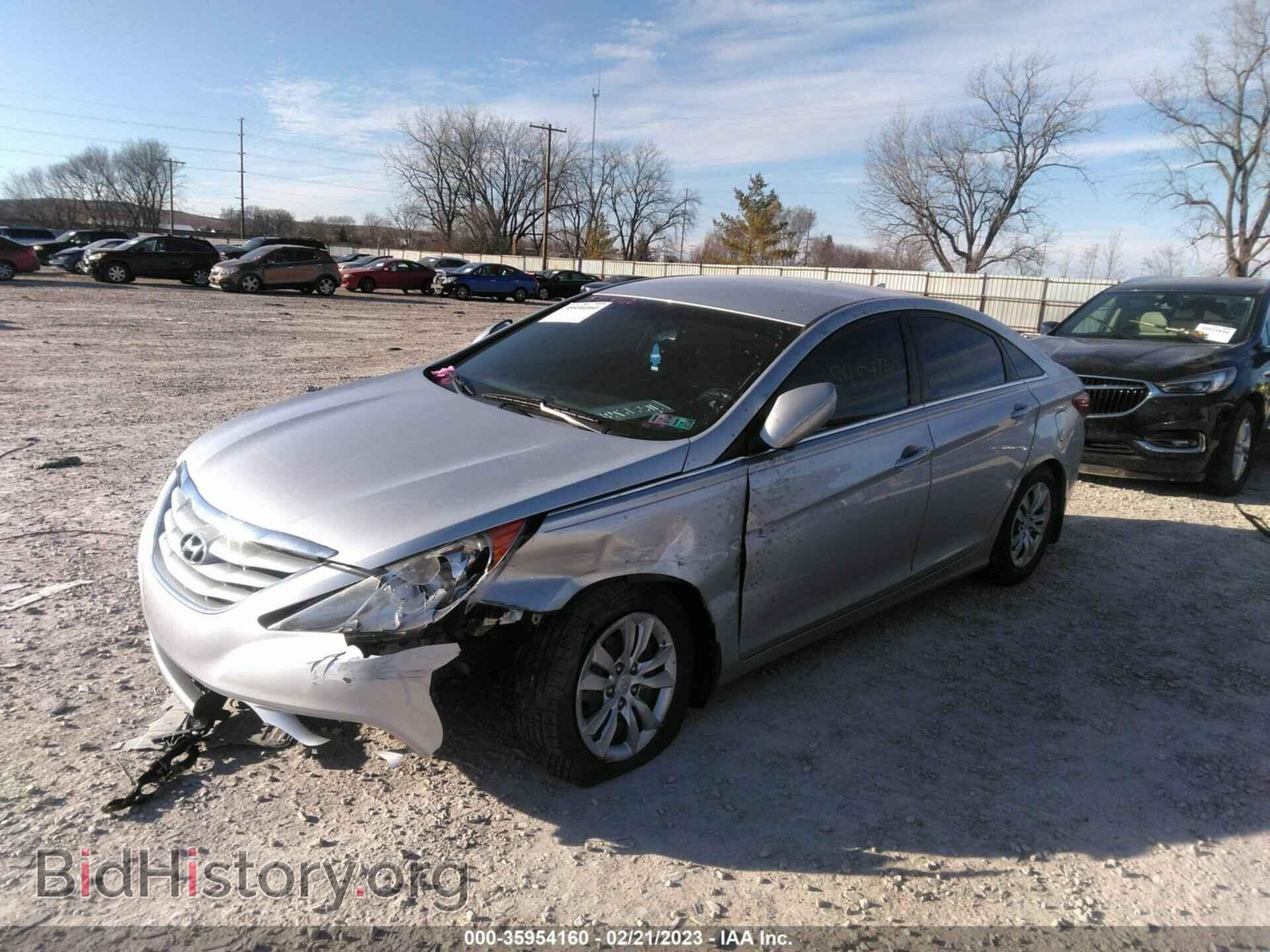 2013 HYUNDAI SONATA - VIN: 5NPEB4AC0DH558164 - Фото 2