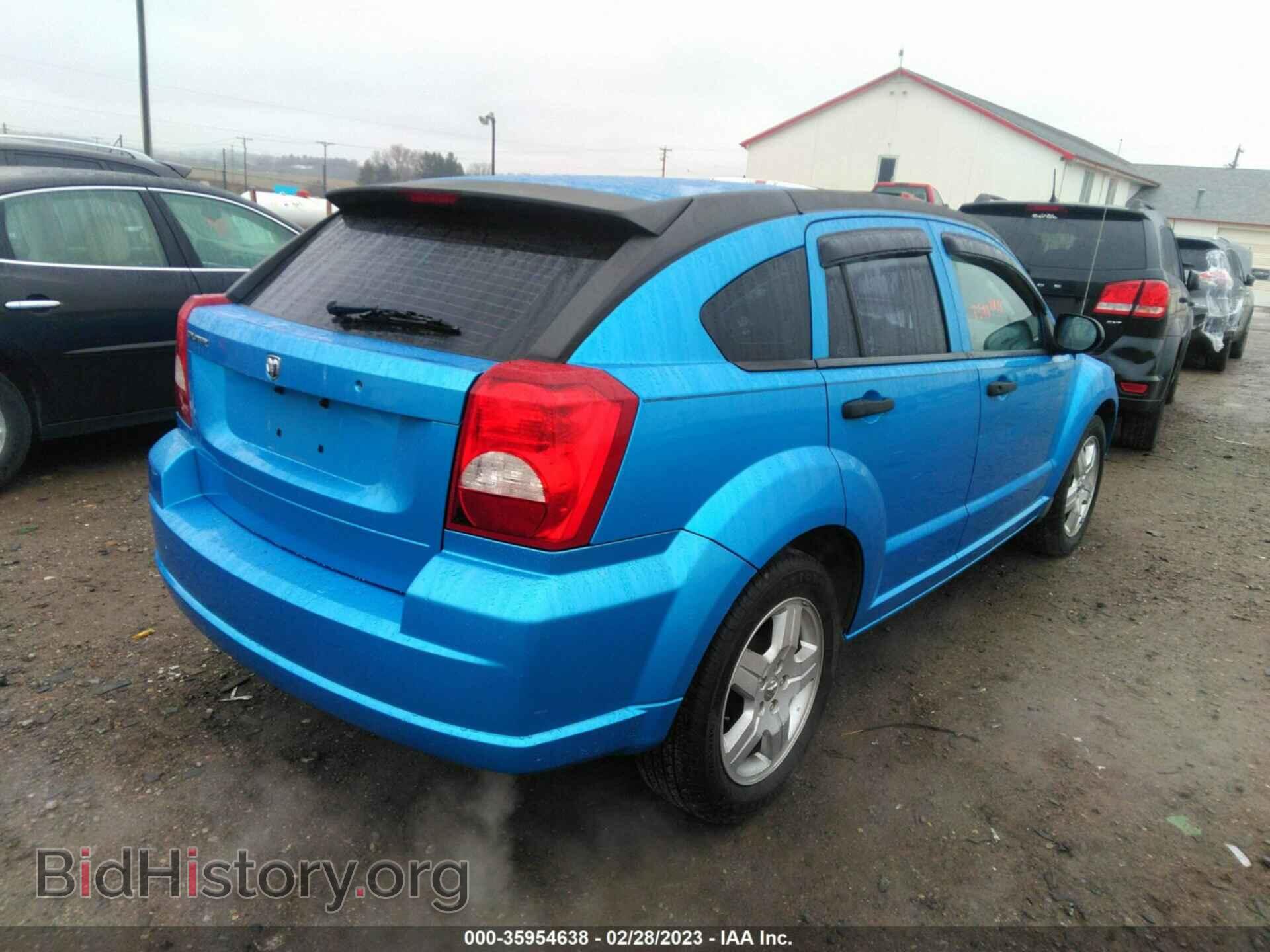 2008 DODGE CALIBER - VIN: 1B3HB28B28D726480 - Фото 4
