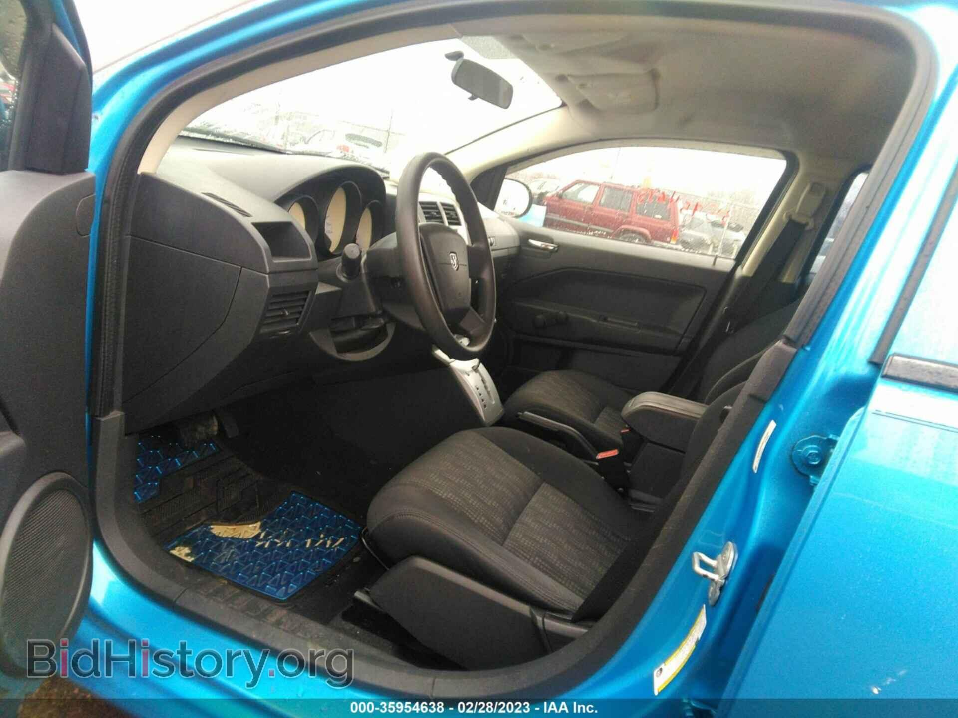 2008 DODGE CALIBER - VIN: 1B3HB28B28D726480 - Фото 5