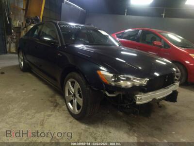 2012 Audi A6 3.0T Premium Plus, серый — VIN WAUGGAFC0CN177380, IAAI