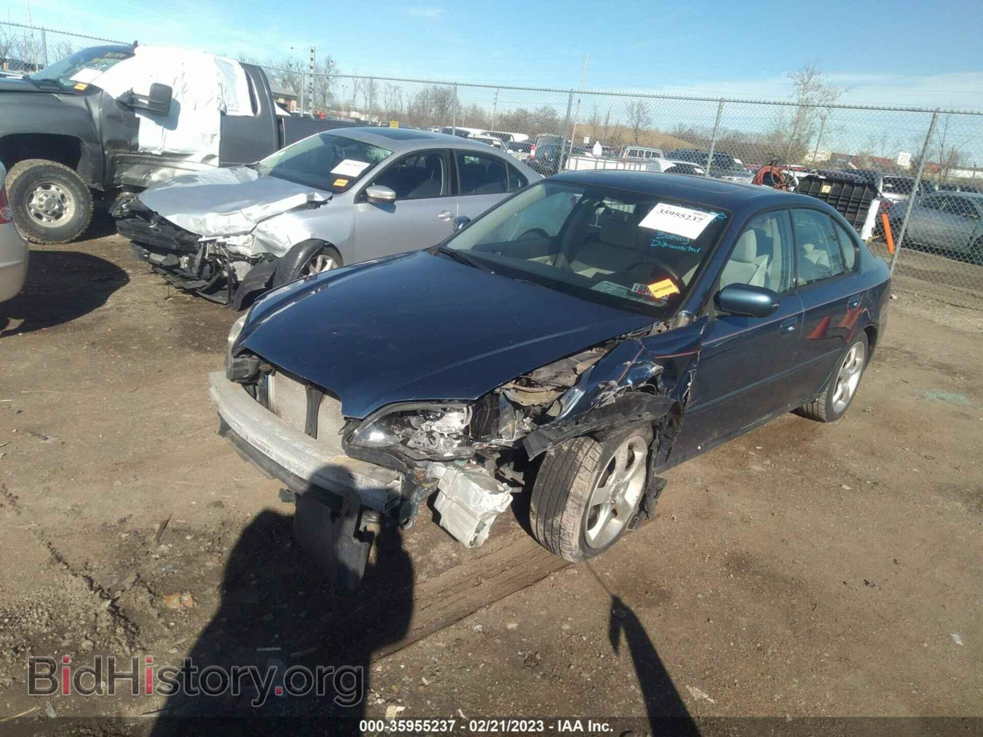 2008 SUBARU LEGACY - VIN: 4S3BL616087216357 - Фото 2