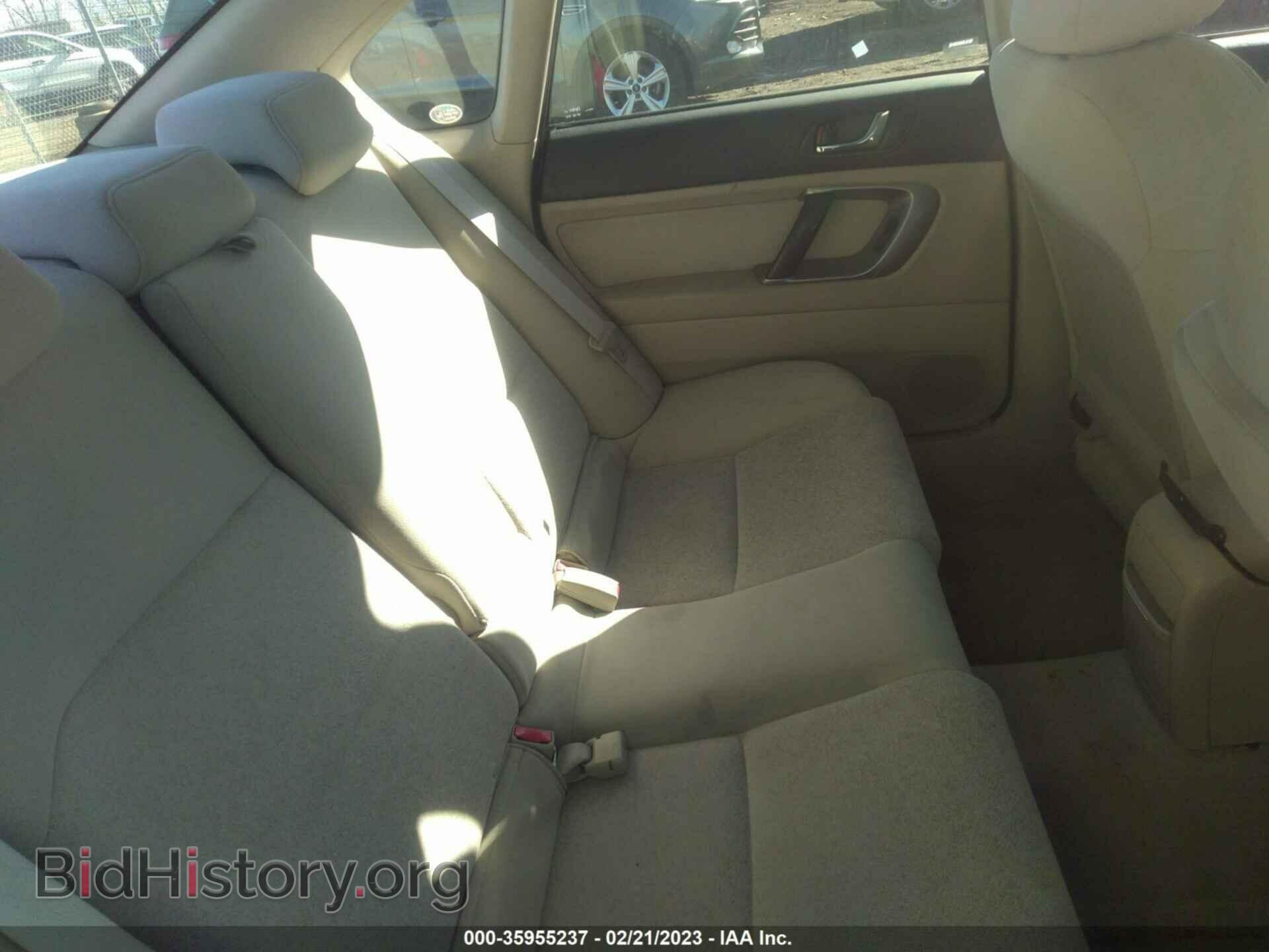 2008 SUBARU LEGACY - VIN: 4S3BL616087216357 - Фото 8
