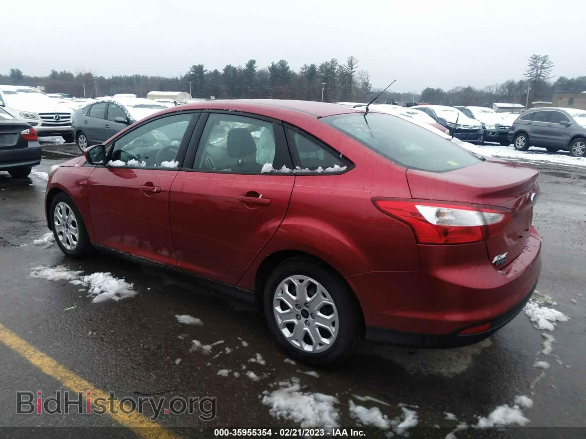 2012 FORD FOCUS - VIN: 1FAHP3F2XCL345666 - Фото 3